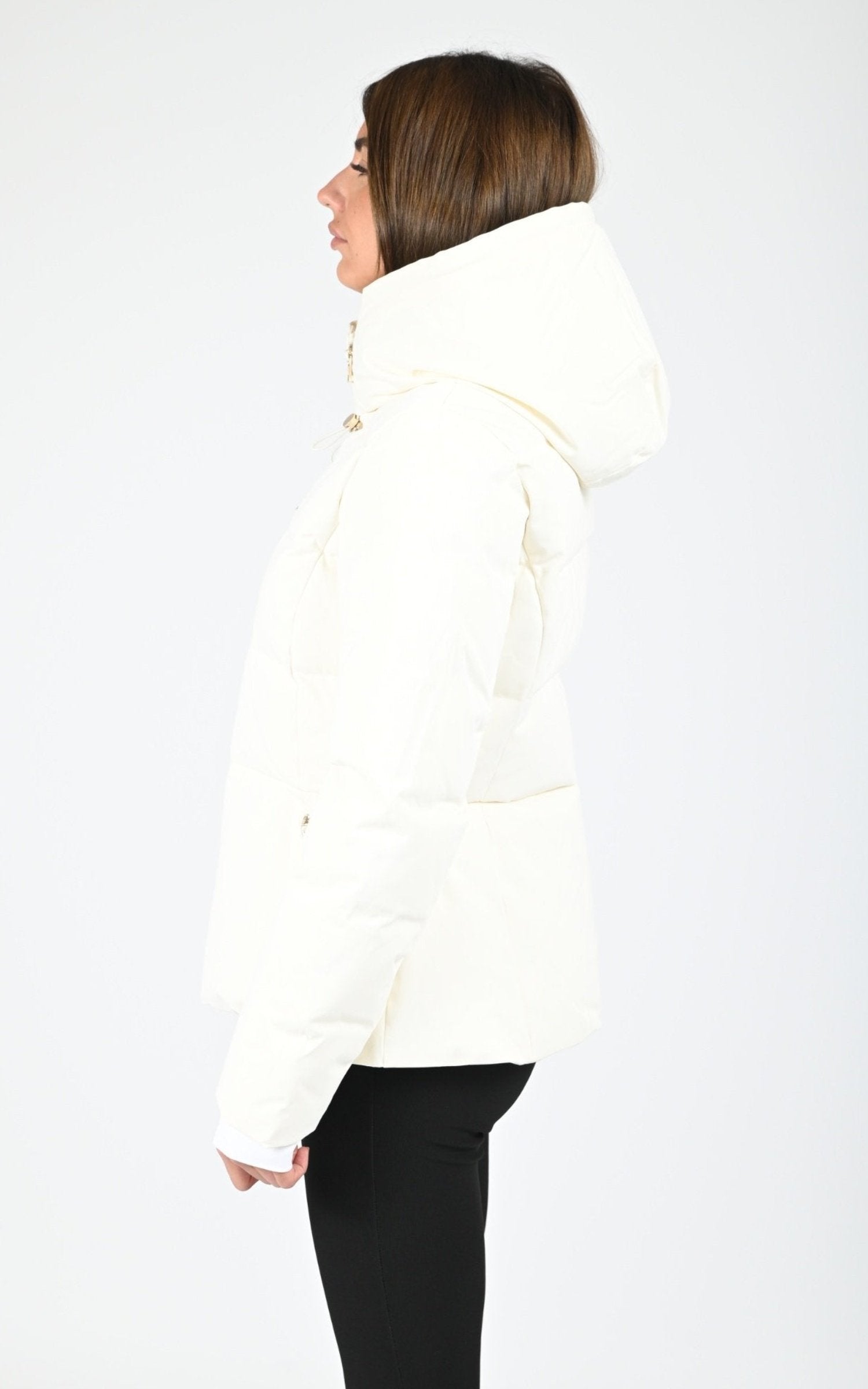 Ves  doudoune Textile Femme Soia &amp; Kyo, modèle Marilou de couleur powder
