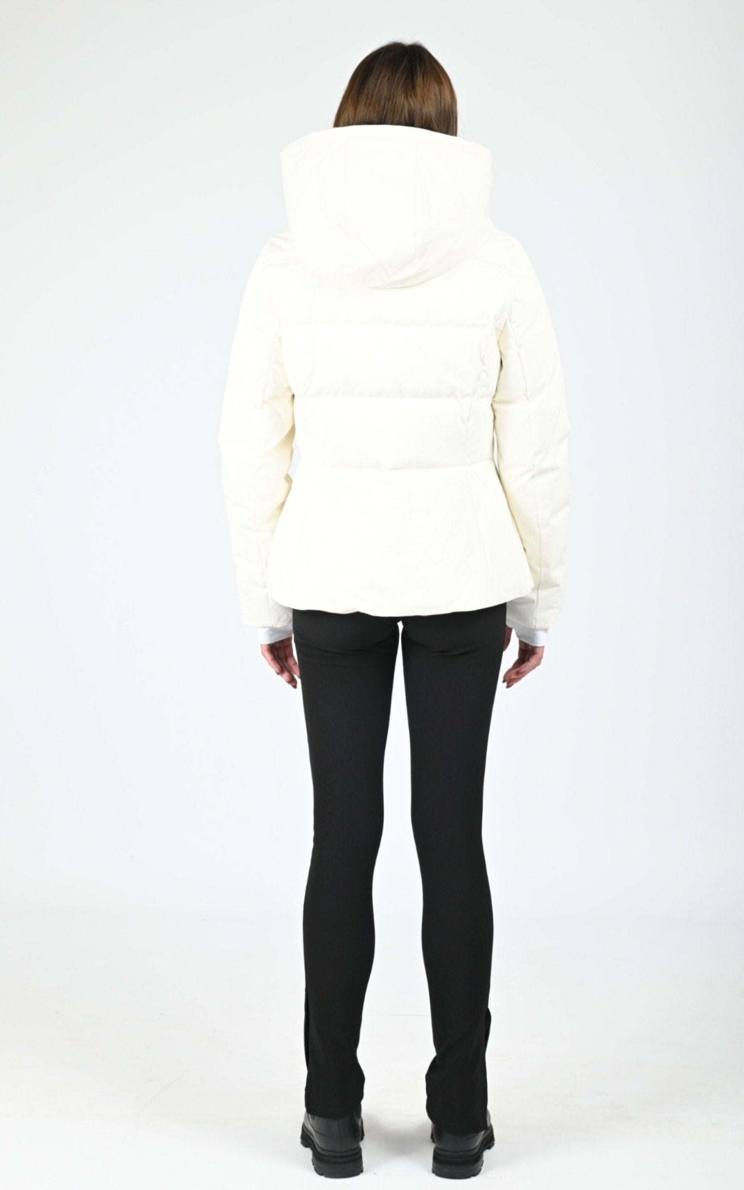 Ves  doudoune Textile Femme Soia &amp; Kyo, modèle Marilou de couleur powder 4