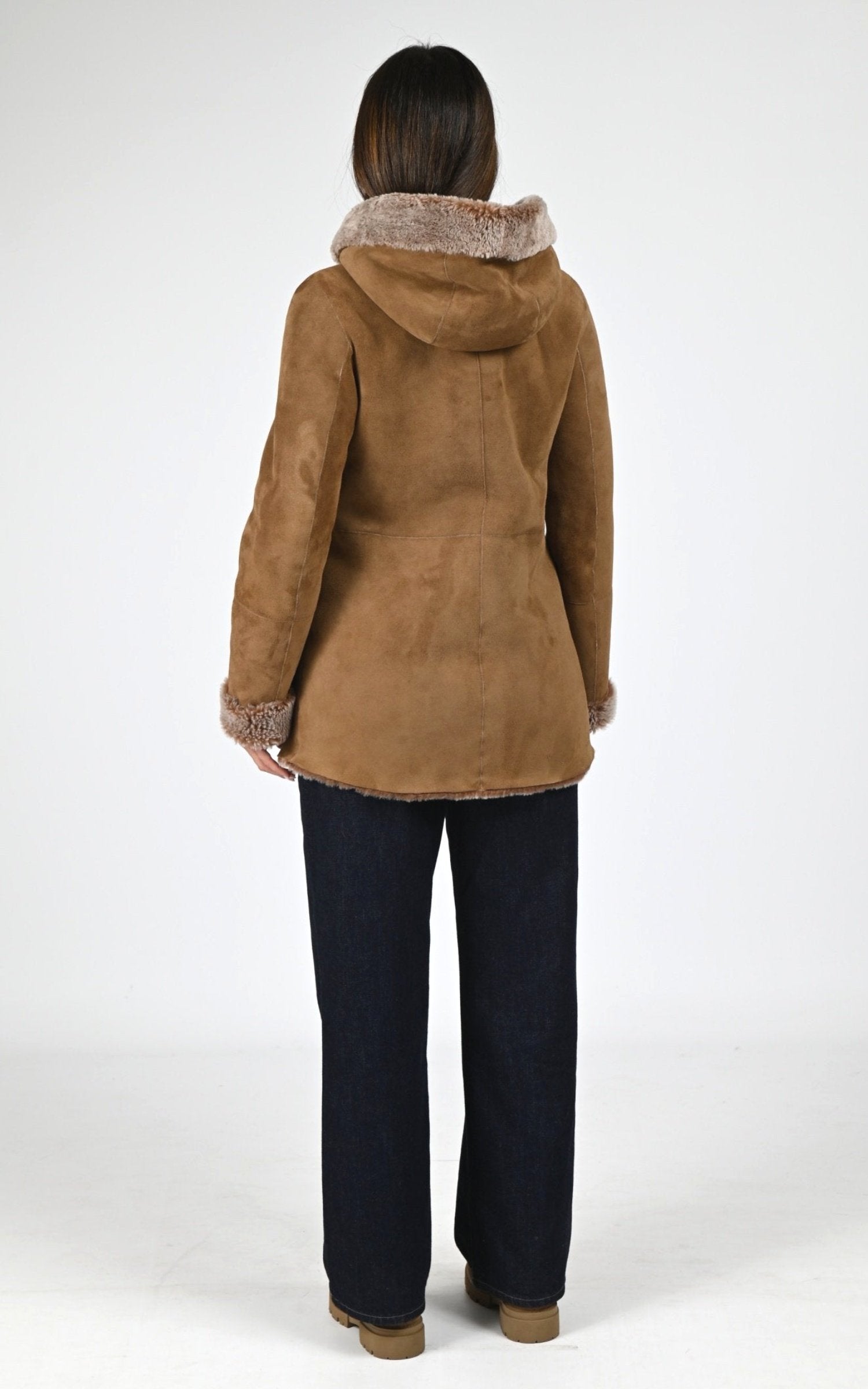 3/4 Df Femme Melsa, modèle Mel-2018-01 de couleur coffee