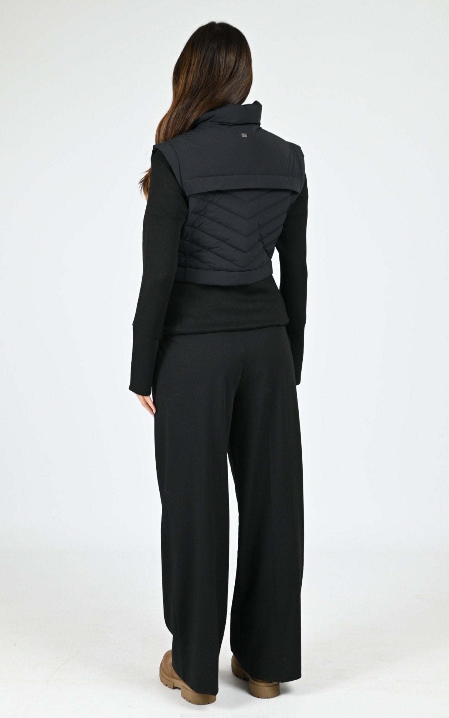 Gilet Textile Femme Soia &amp; Kyo, modèle Miriam de couleur black 4