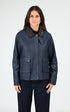 Veste Cuir Femme Oakwood, modèle Missouri 65076 de couleur dark blue 533