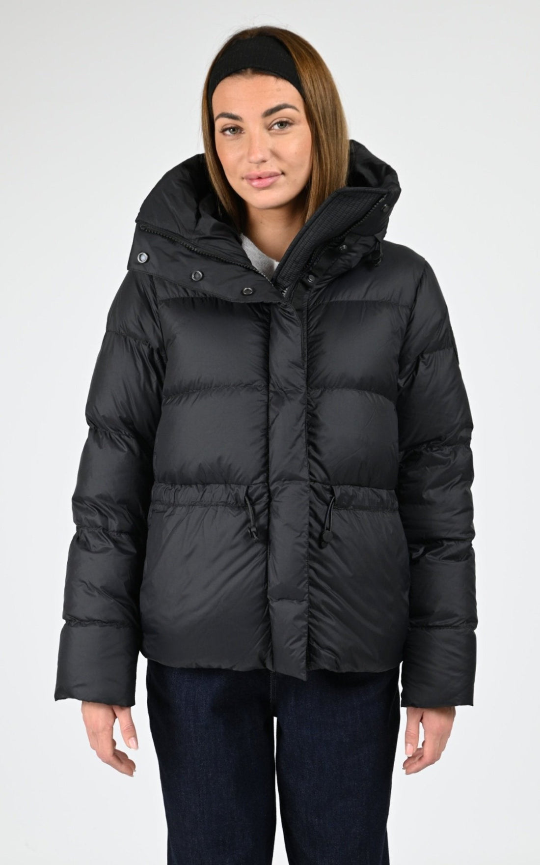 Ves doudoune Textile Femme Canada Goose, modèle Montgomery td 3042wt de couleur black 61