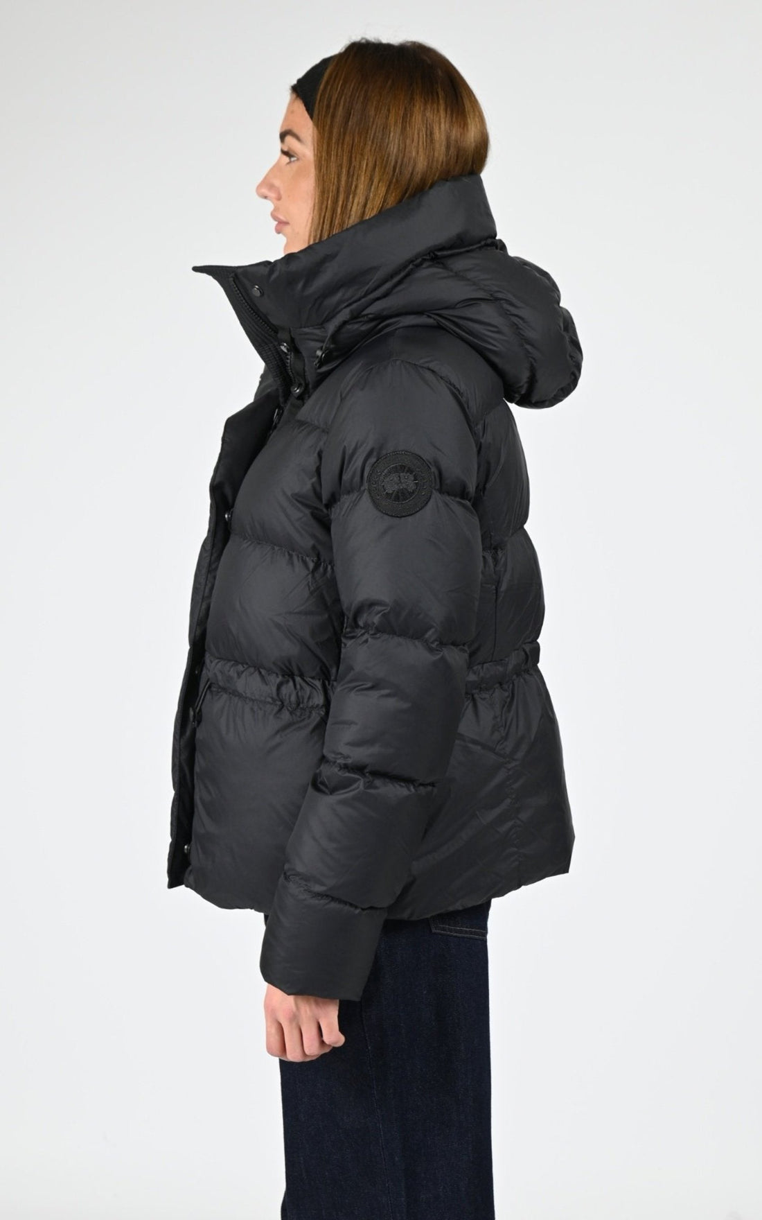 Ves doudoune Textile Femme Canada Goose, modèle Montgomery td 3042wt de couleur black 61