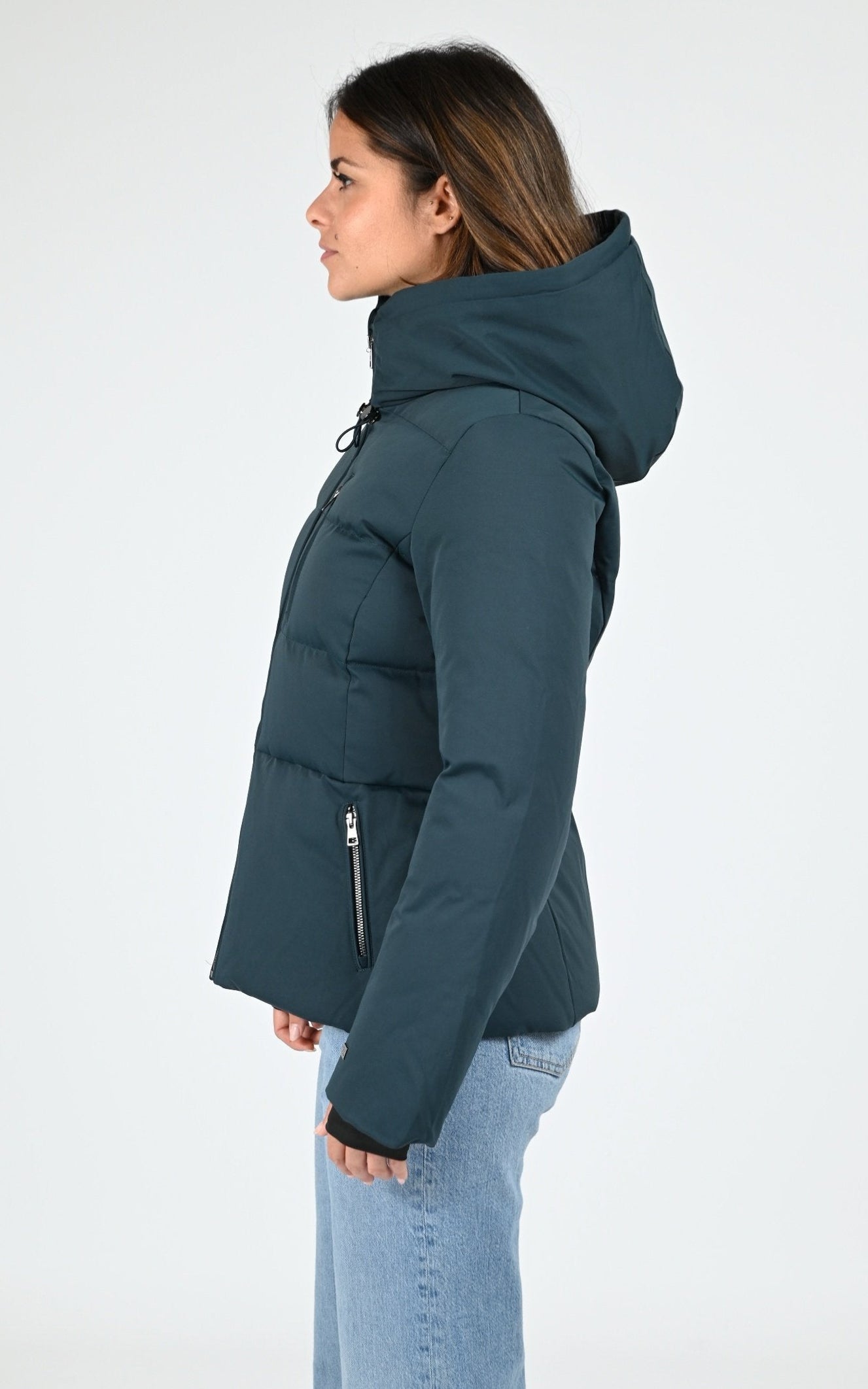 Doudoune ajustée Marilou vert 3