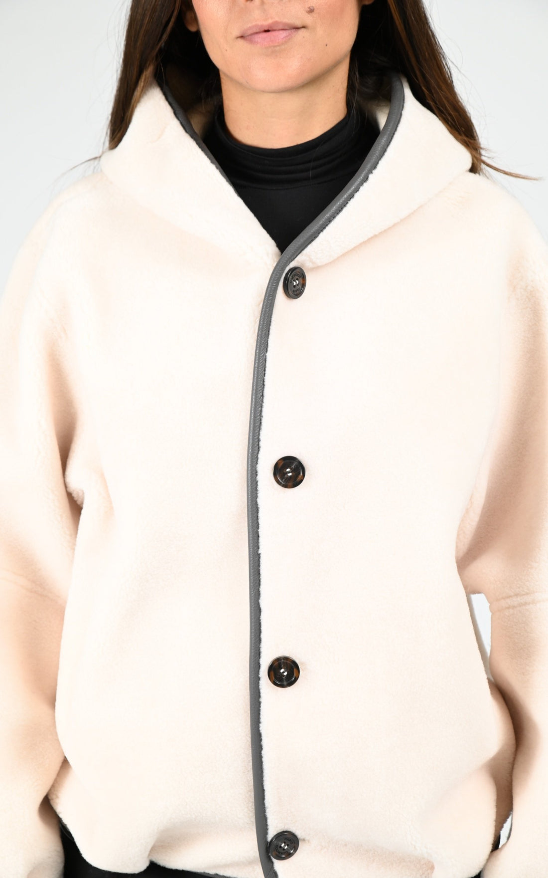 Veste Textile Femme Oakwood, modèle Natacha 65145 de couleur light beige 514