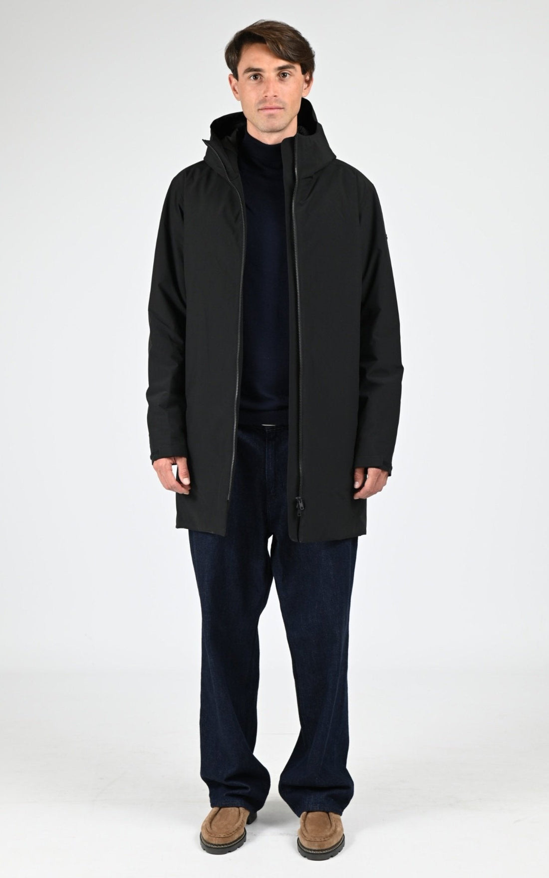 3/4 Textile Homme Scandinavian Edition, modèle Nimbus long de couleur onyx