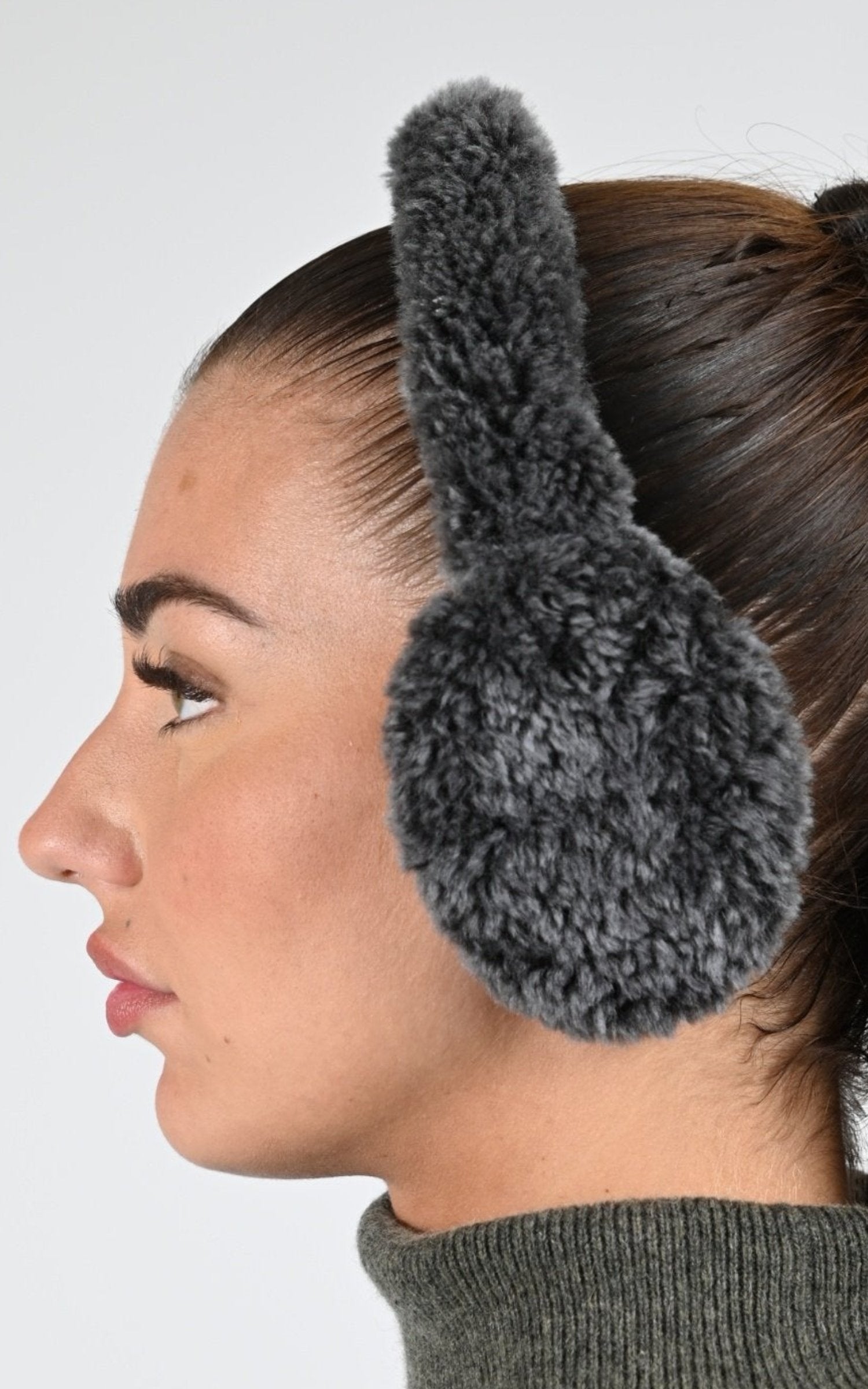 Oreillettes Df Mixte Tsanikidis, modèle Oval de couleur brisa noir 3