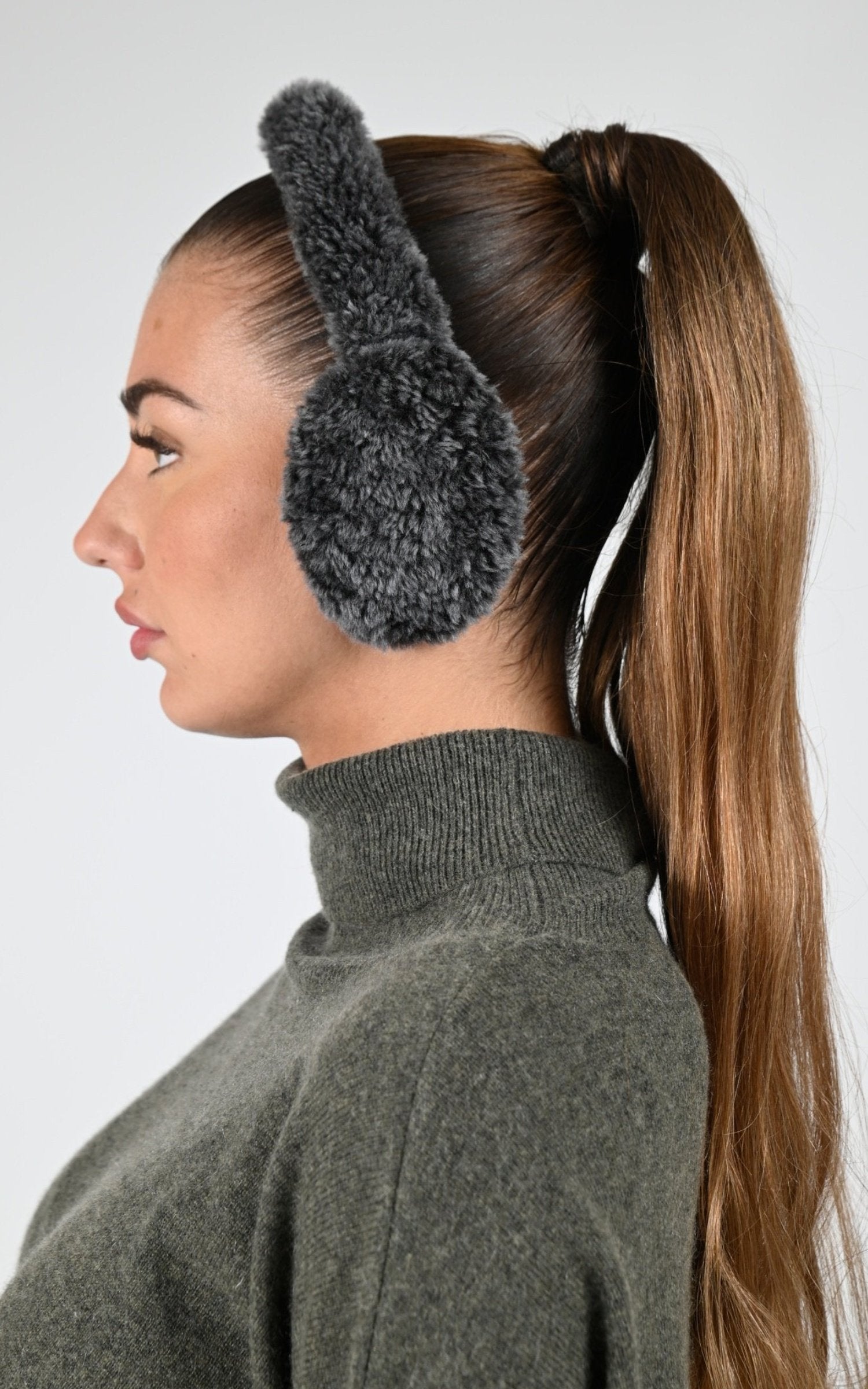 Oreillettes Df Mixte Tsanikidis, modèle Oval de couleur brisa noir