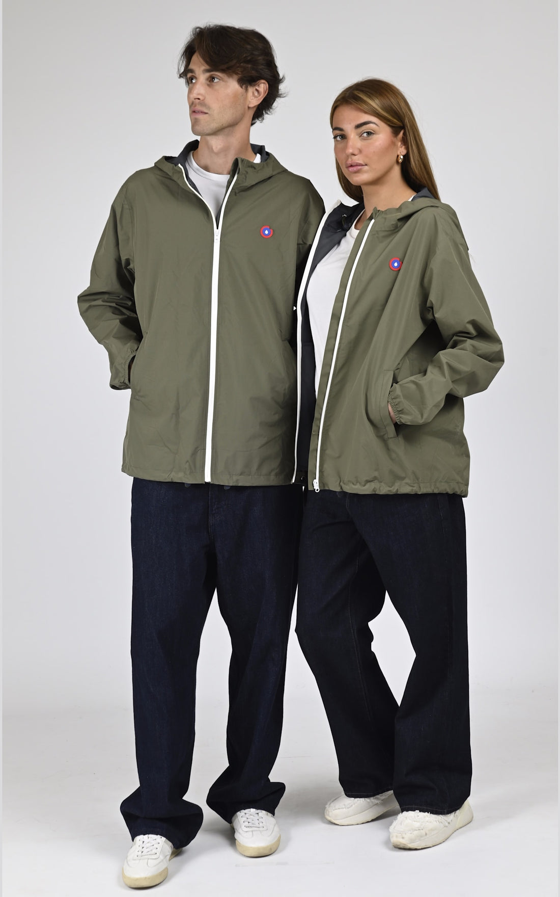Veste Textile Mixte Flotte, modèle Passy 20007 de couleur kaki