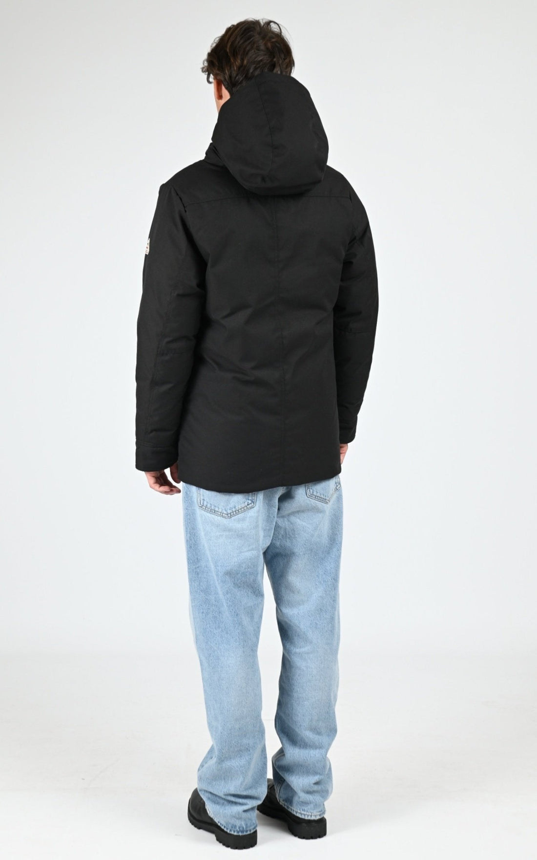 Ves doudoune Textile Homme Pyrenex, modèle Pau (balme) de couleur black