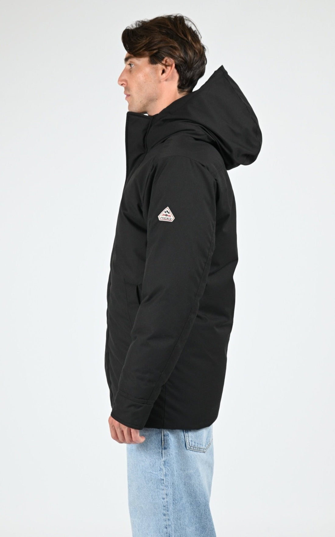 Ves doudoune Textile Homme Pyrenex, modèle Pau (balme) de couleur black