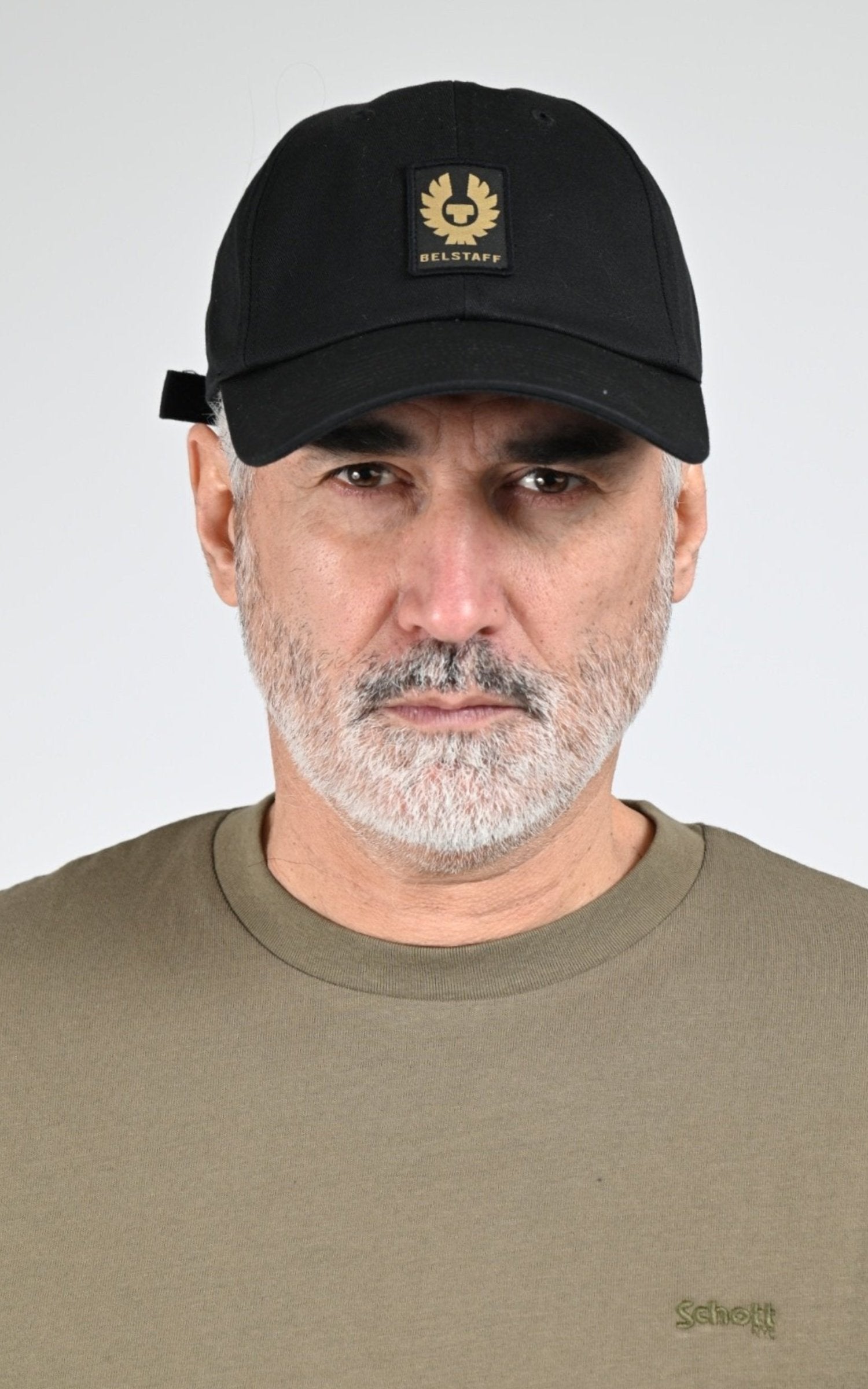 Casquette Textile Accessoire Belstaff, modèle Phoenix logo cap de couleur black 2