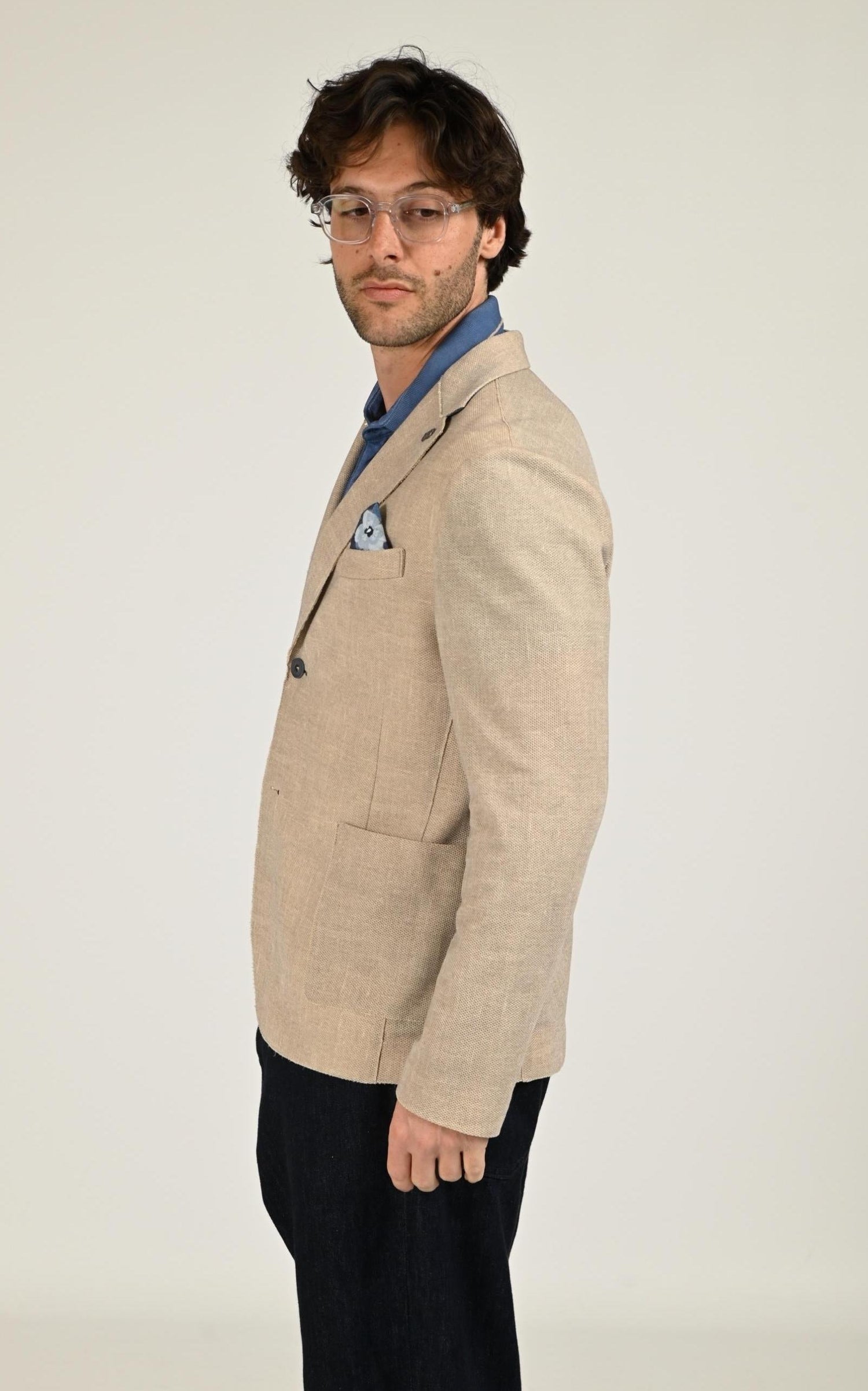 Veste Textile Homme Bob, modèle Picky 591 de couleur corda 3