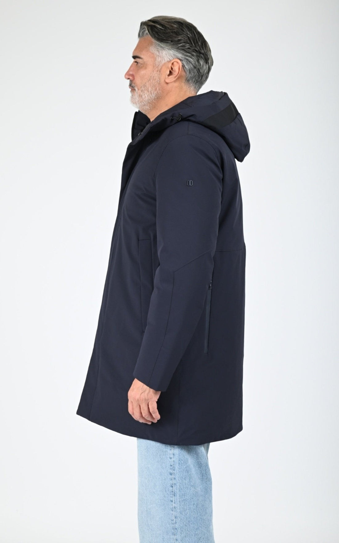 Parka bi-stretch Planet bleu marine