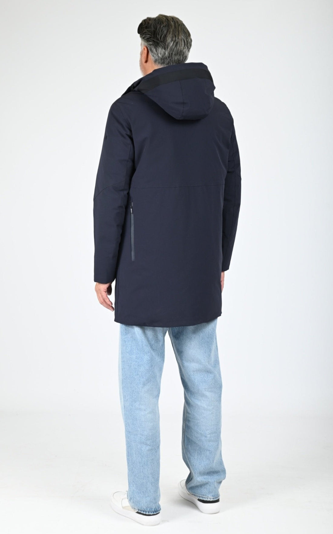 Parka bi-stretch Planet bleu marine