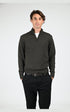 Pull Textile Homme Schott, modèle Pl lance 2 de couleur vert