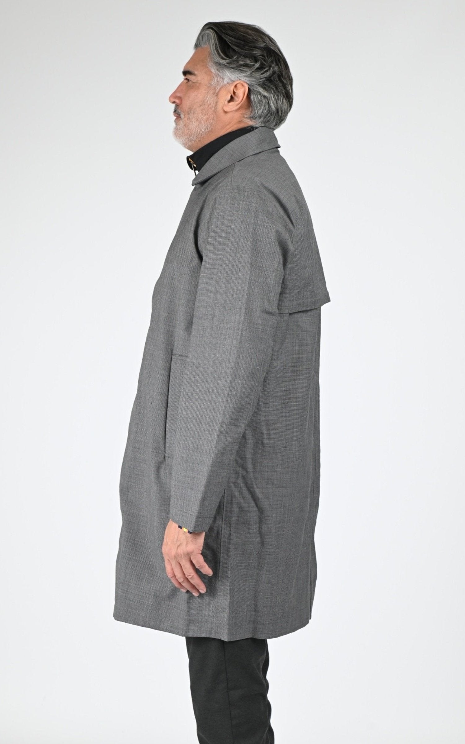 3/4 Textile Homme K-Way, modèle Poirol 3l k21474w de couleur grey shadow bb5 3