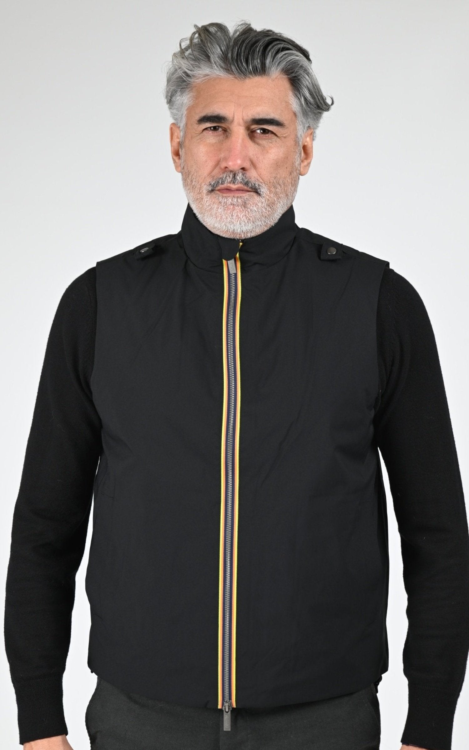 3/4 Textile Homme K-Way, modèle Poirol 3l k21474w de couleur grey shadow bb5 5