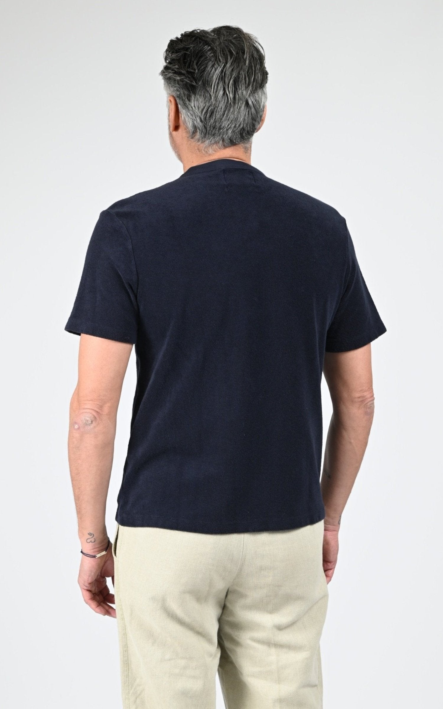 Polo Textile Homme Rivieras, modèle Ps-02 de couleur marine 4