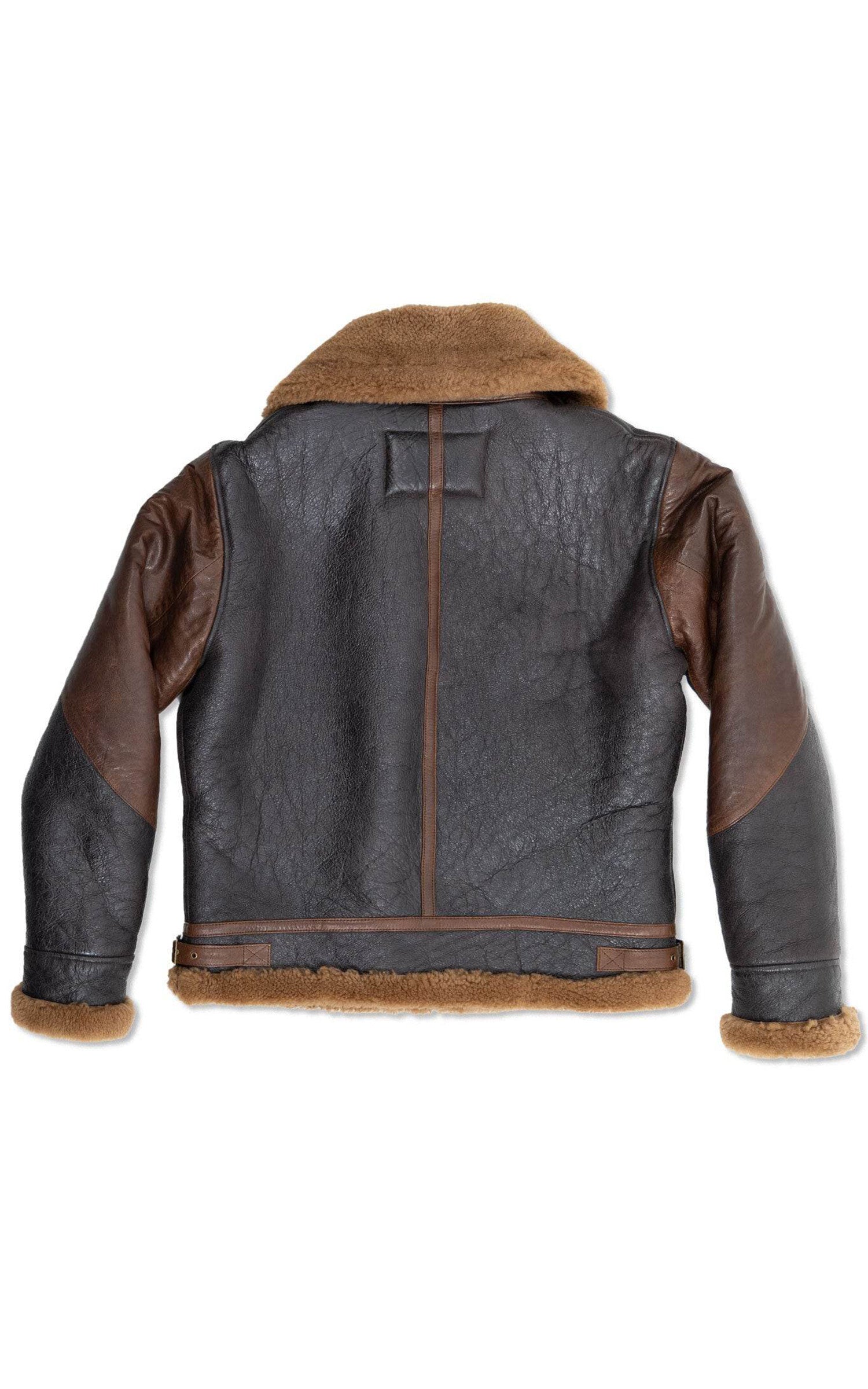 Bombardier shearling et agneau Kavalan marron 3