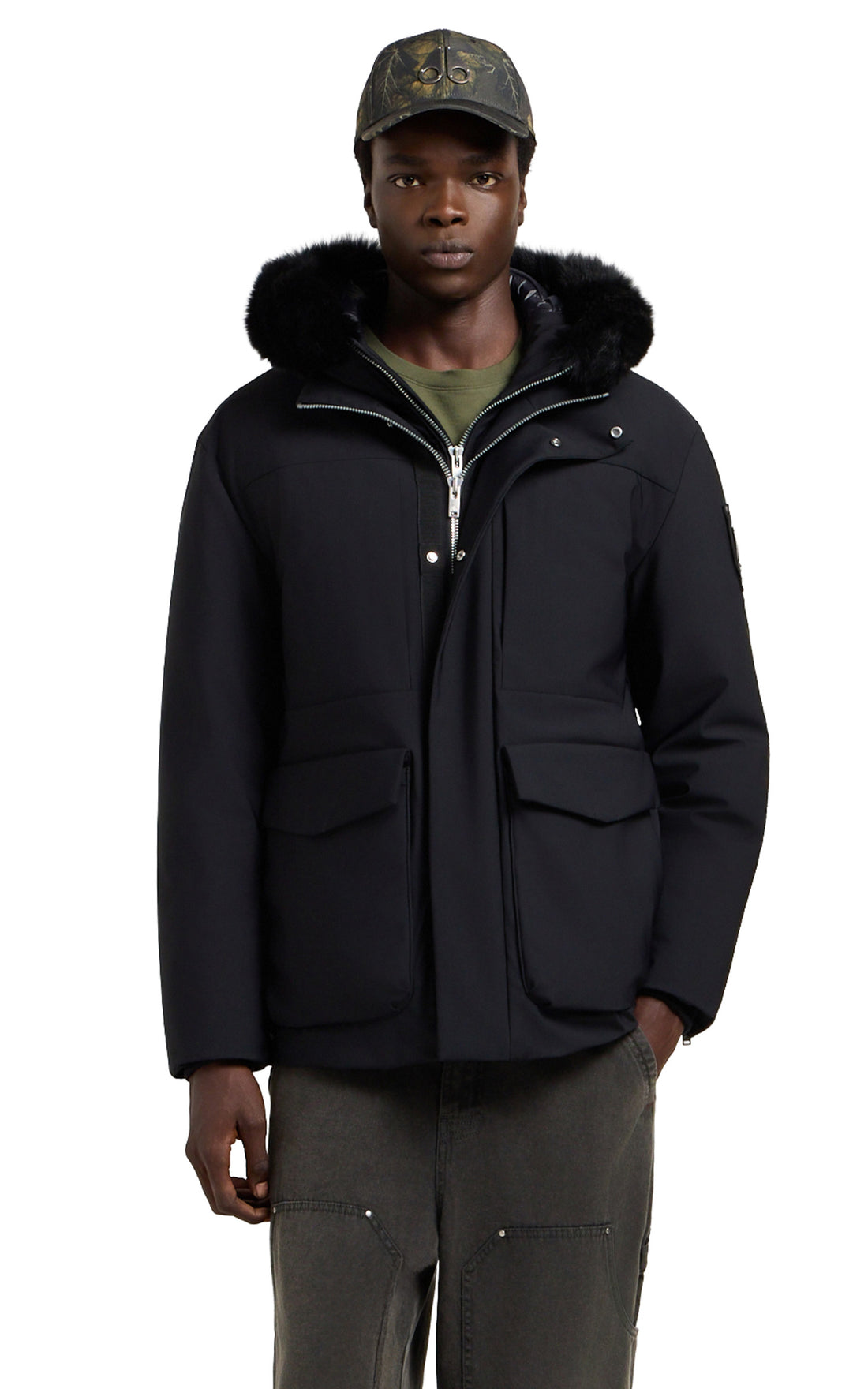 Parka Voltaire 3Q noir