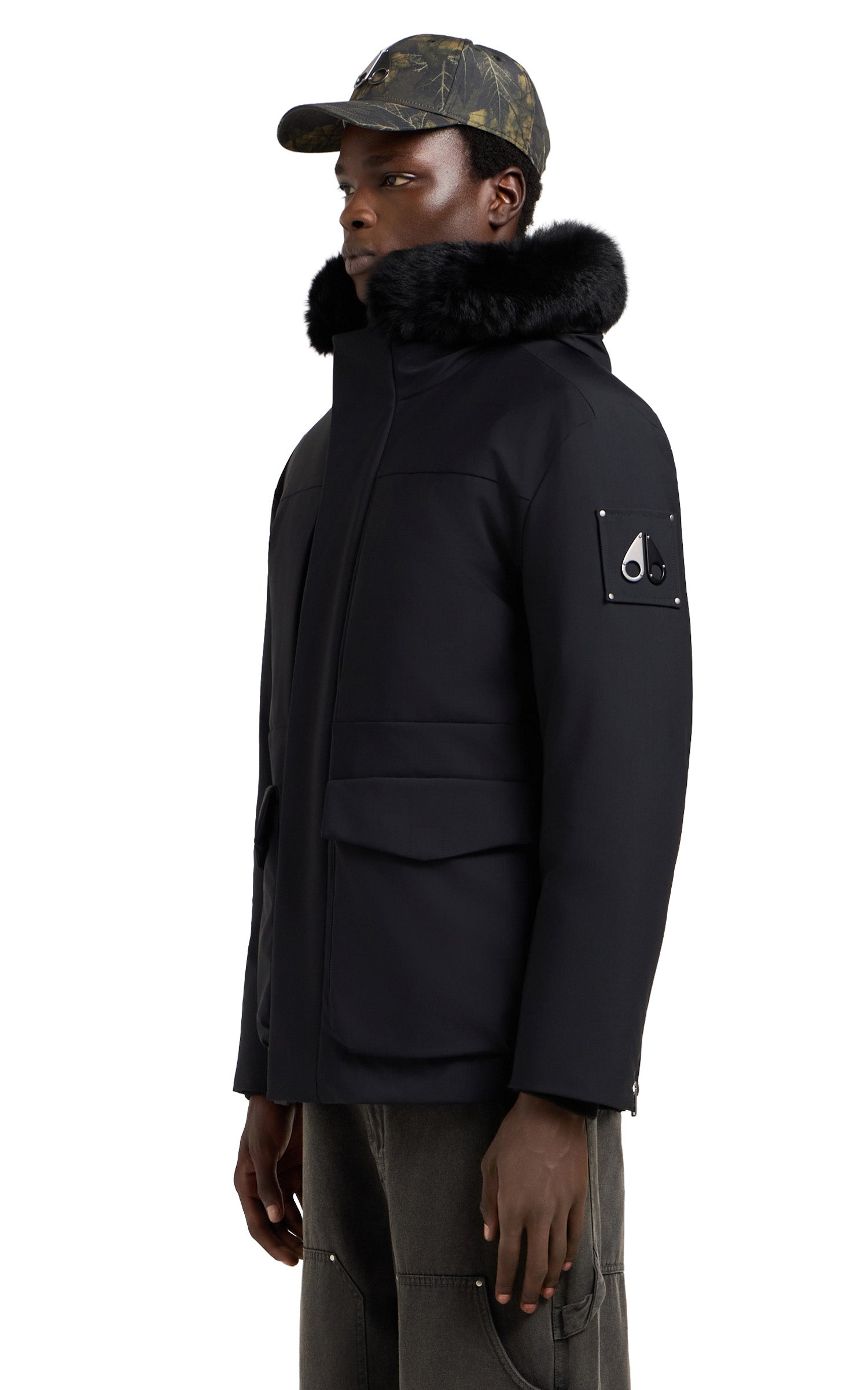 Parka Voltaire 3Q noir 2