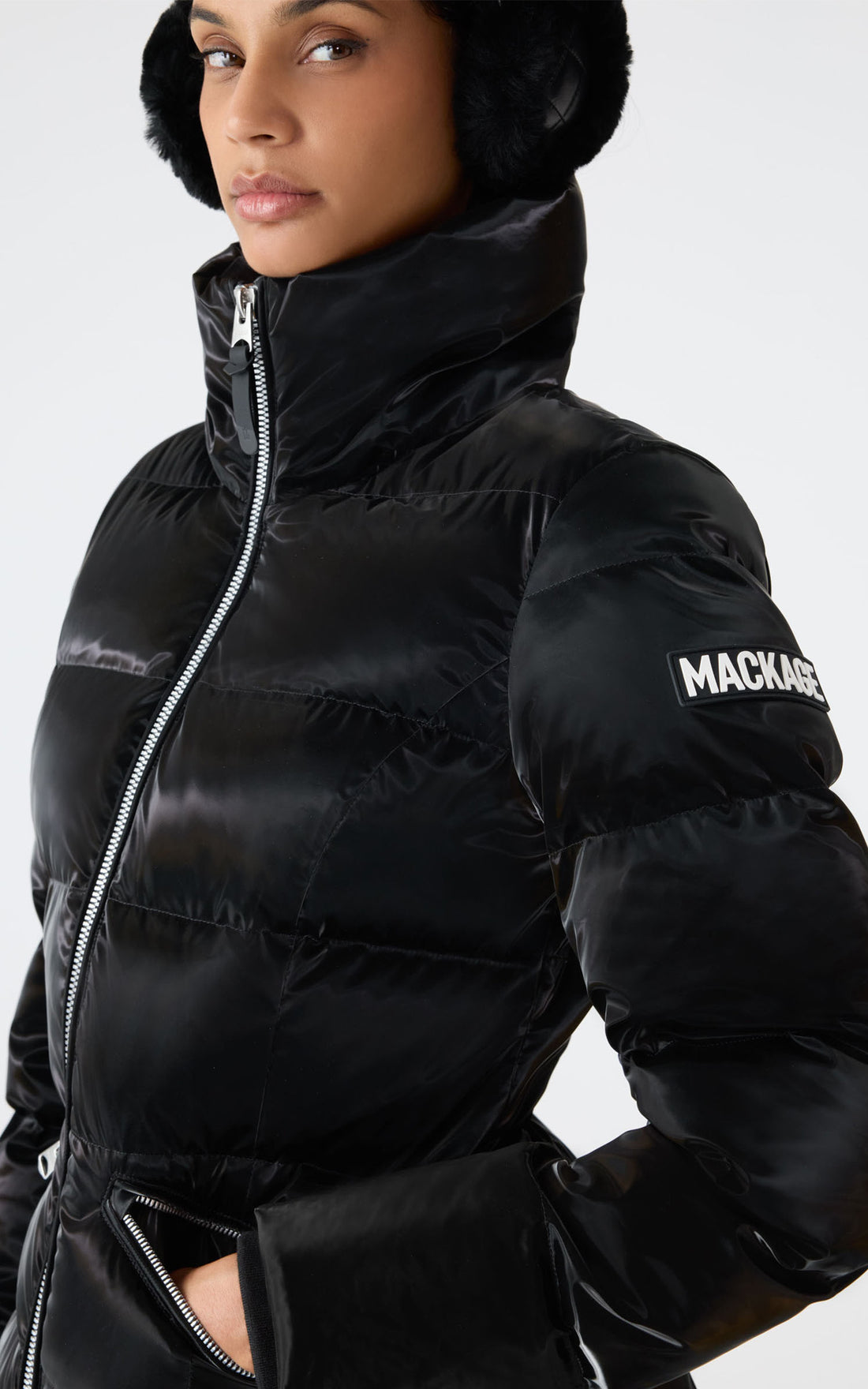 Doudoune Madalyn Glo noir