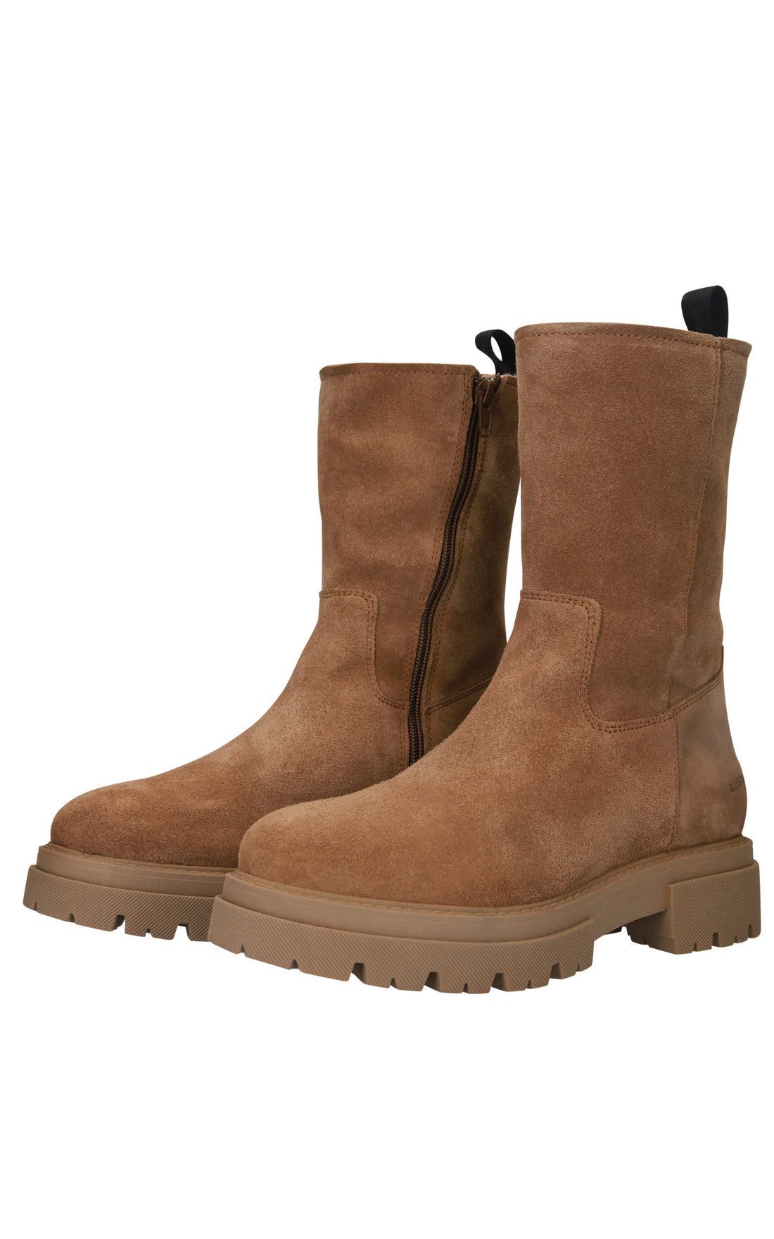 Bottes fourrées nubuck Rayna camel