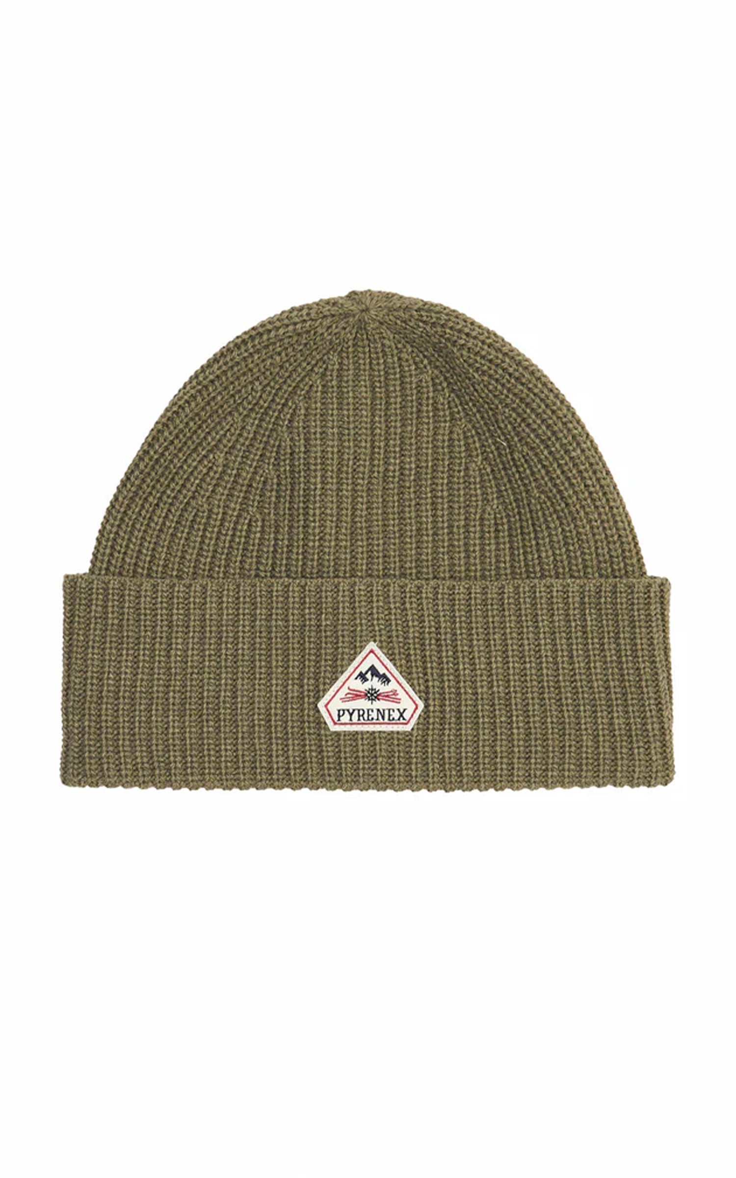 Bonnet laine Gomma mixte kaki 1