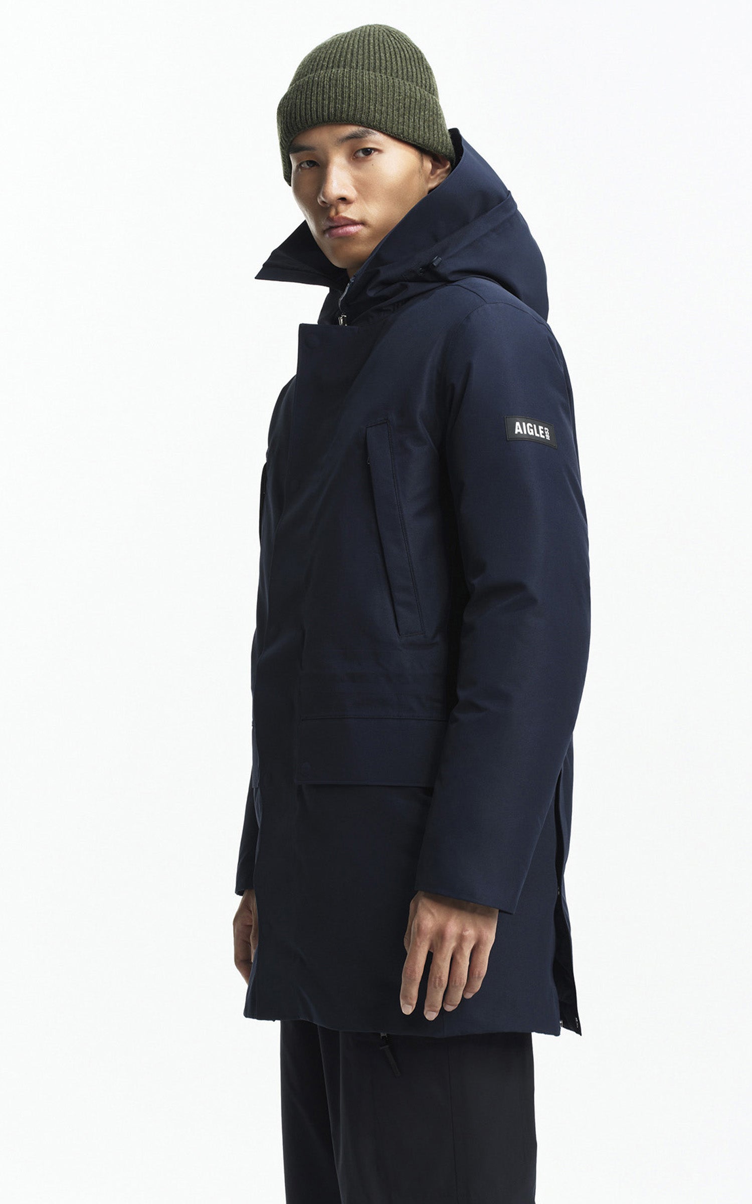Parka Gore-Tex Obam bleu marine