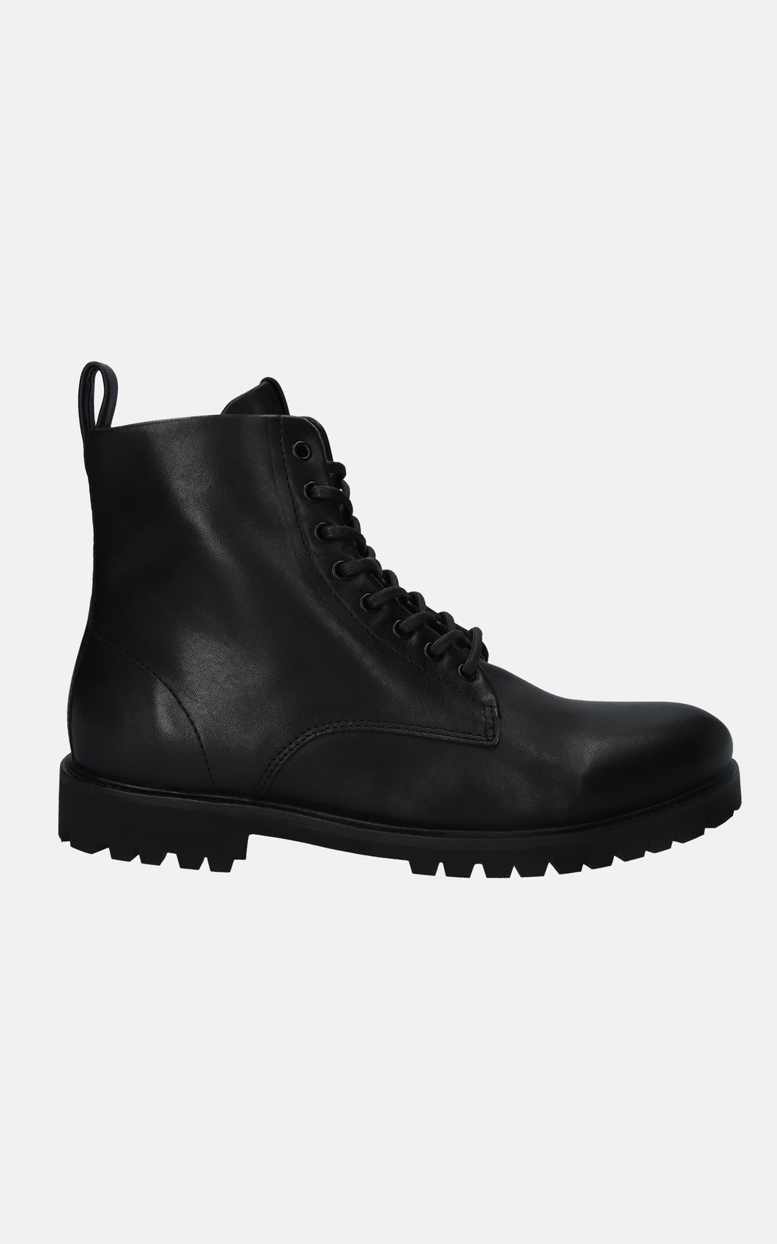 Boots cuir fourrées JAXON noir