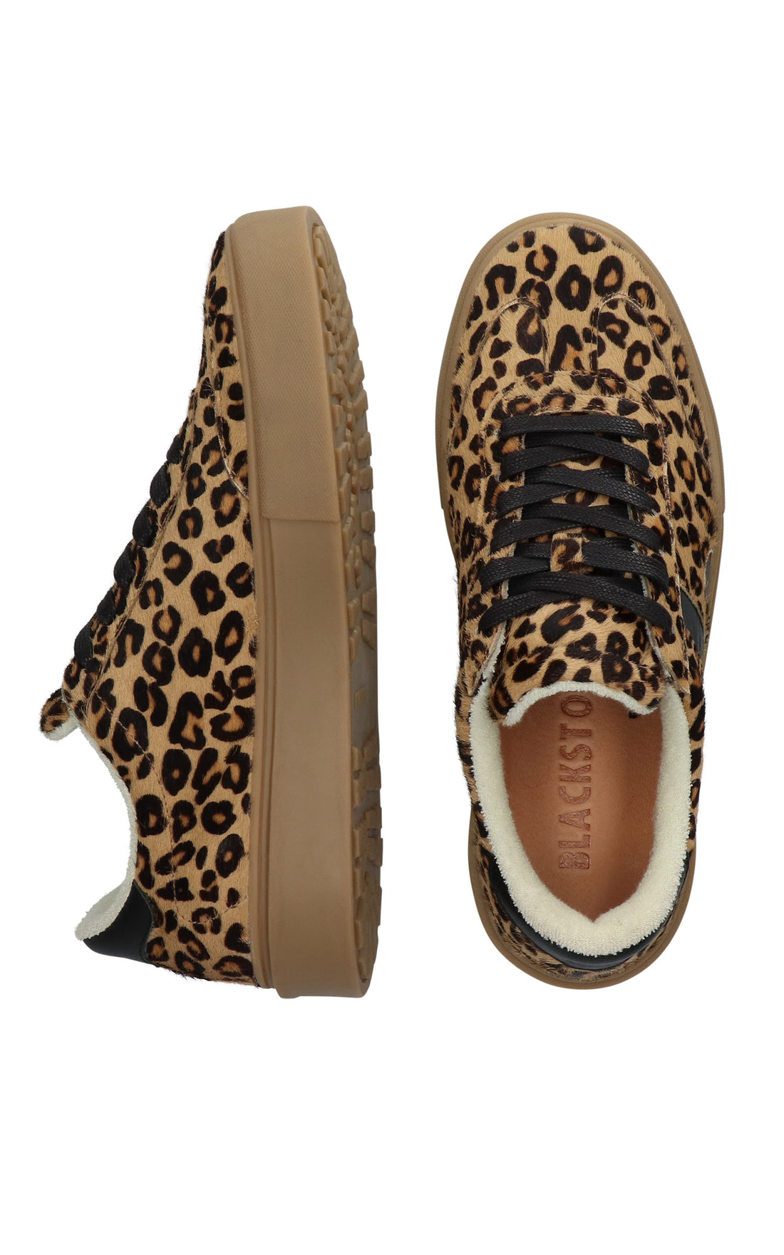 Baskets cuir Quartz Auden léopard