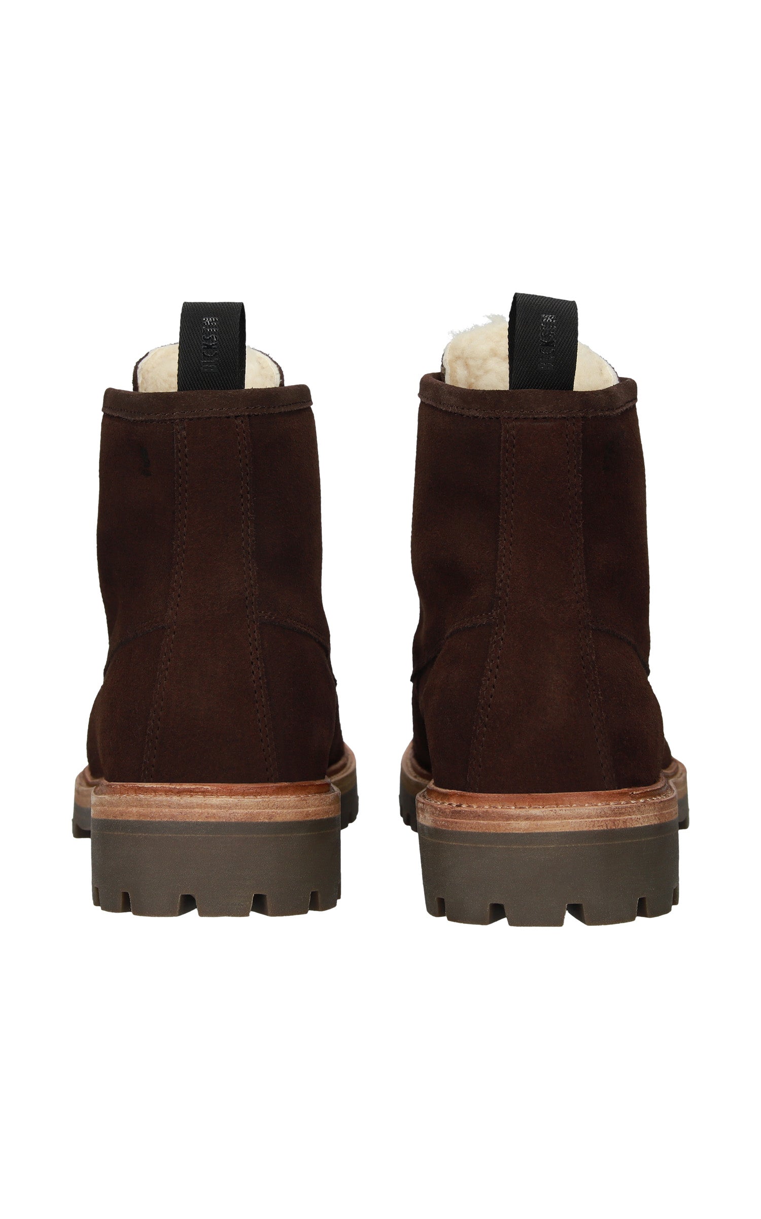 Bottes fourrées nubuck marron 5