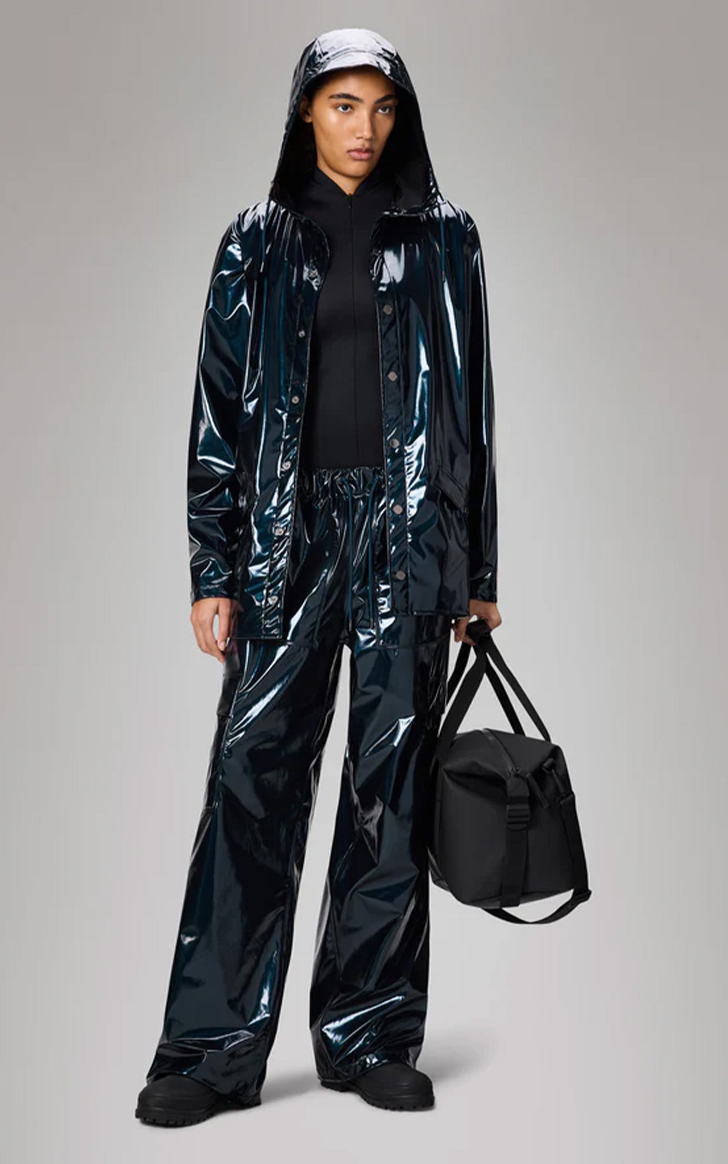 Imperméable Jacket 12010 mixte bleu brillant 6