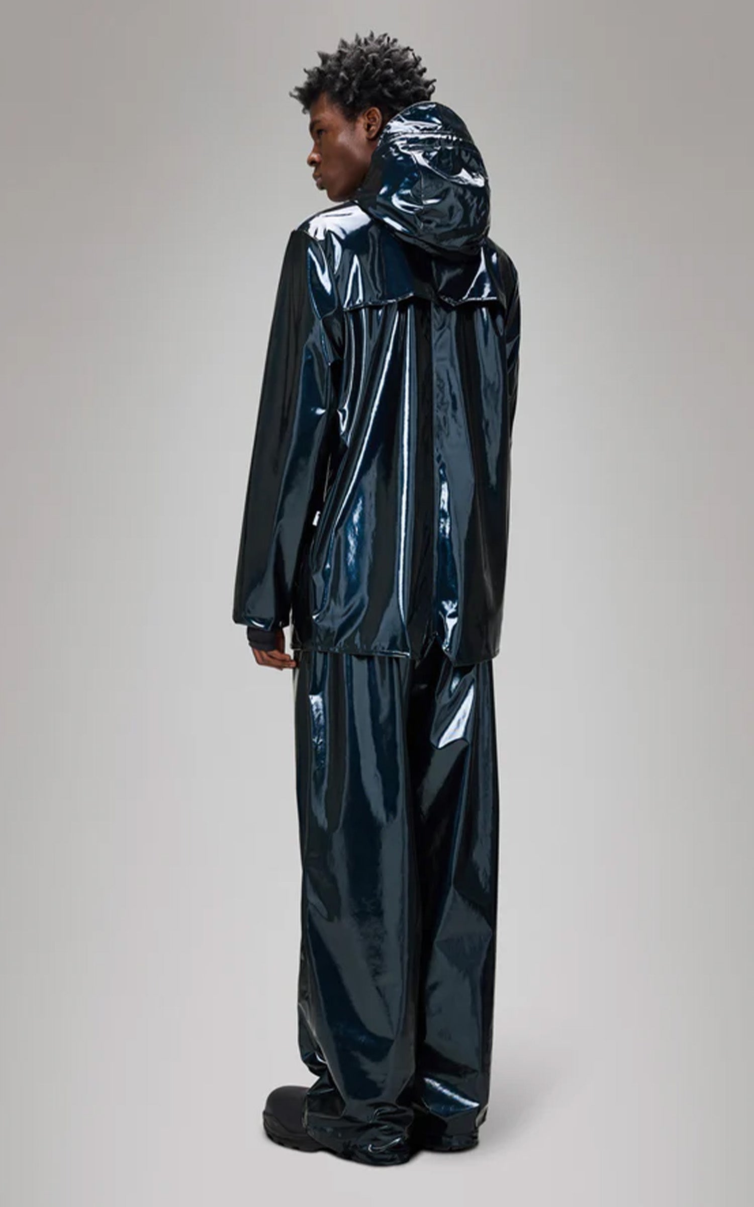 Imperméable Jacket 12010 mixte bleu brillant 5