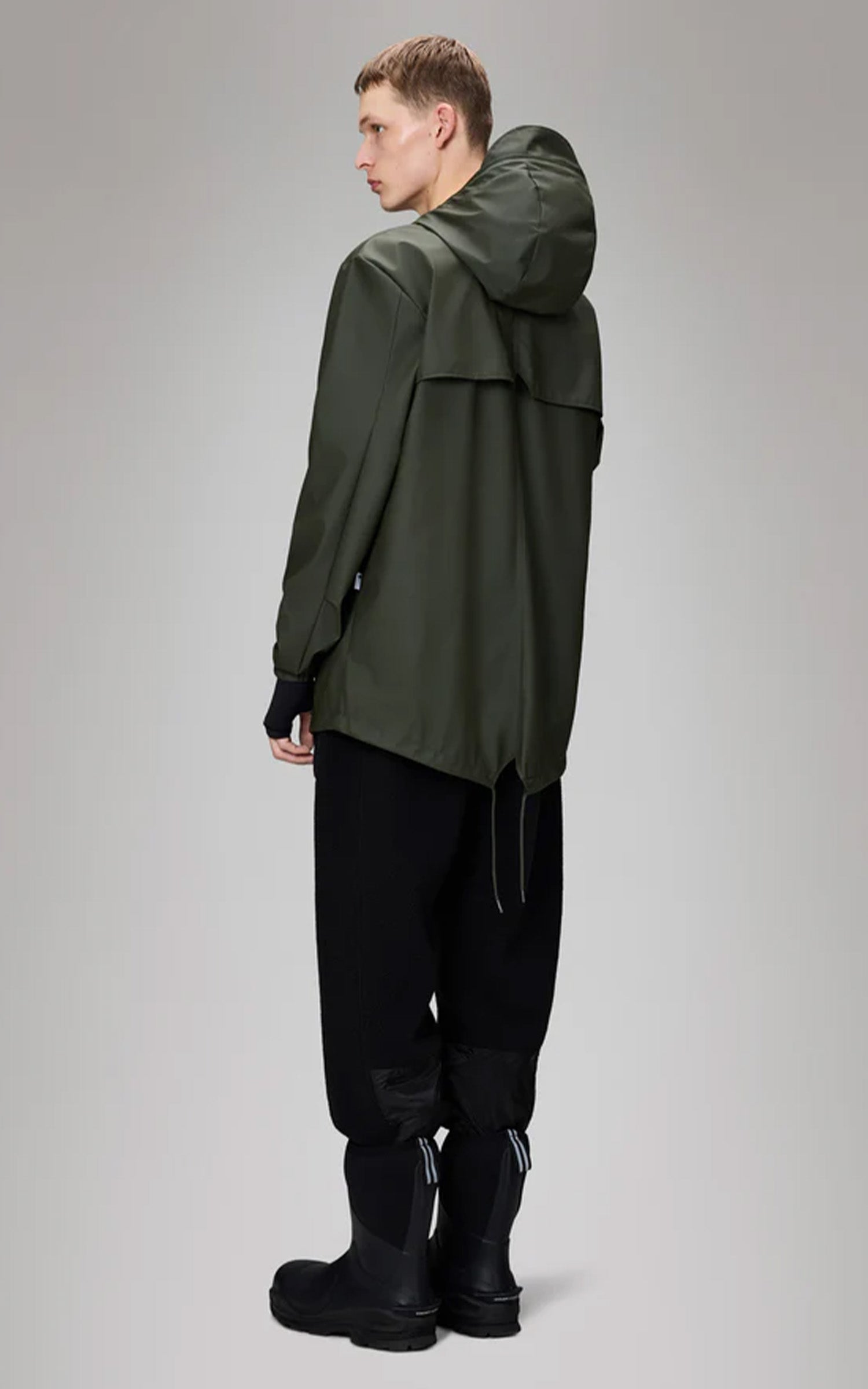 Imperméable court Fishtail 18010 mixte kaki