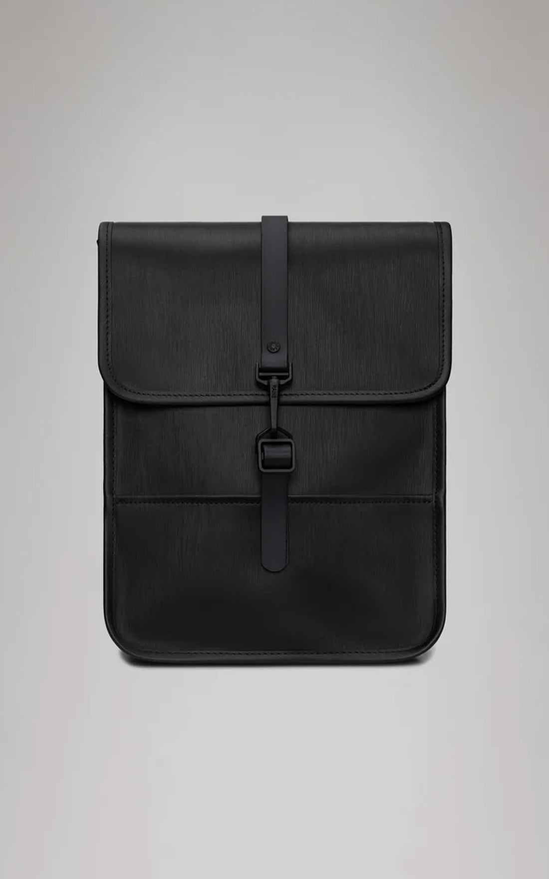 Sac à dos Back pack micro noir brillant