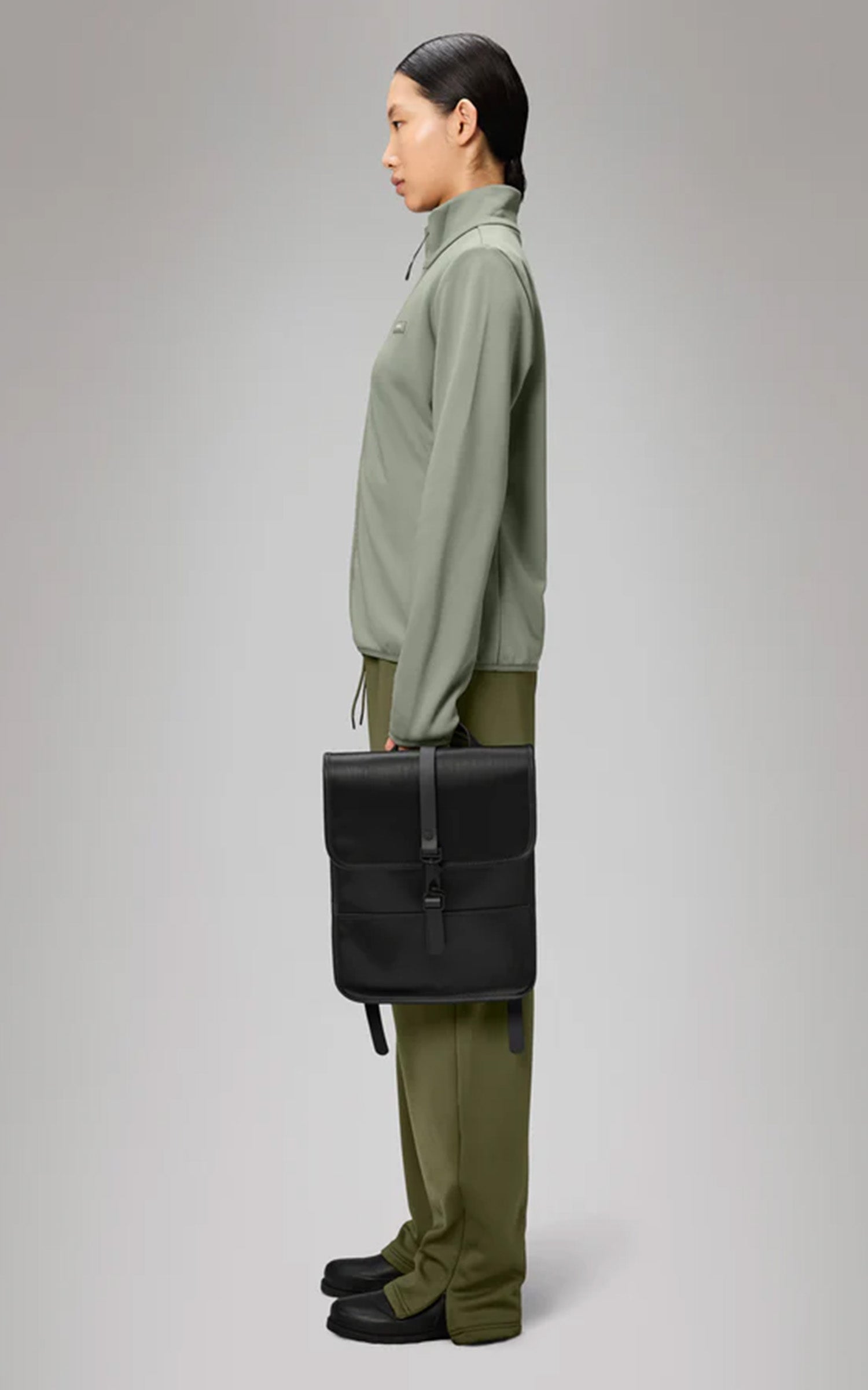 Sac à dos Back pack micro noir brillant 5