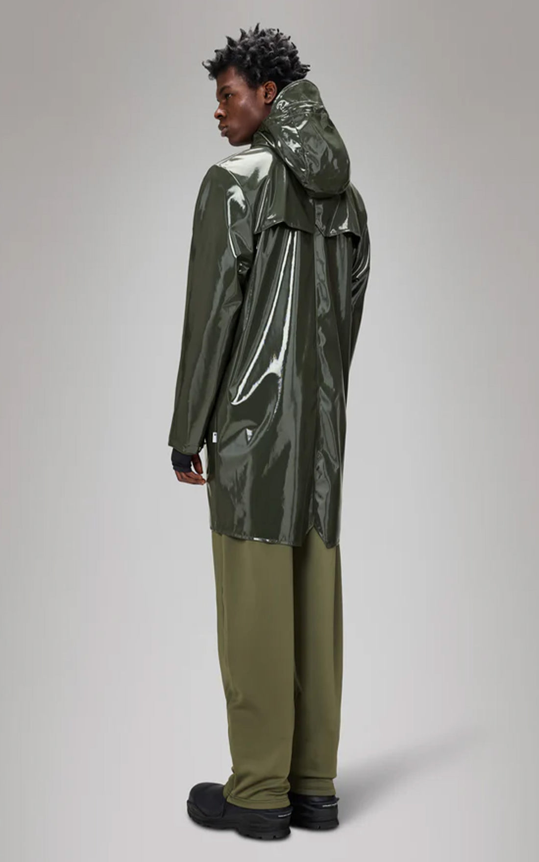 Imperméable Jacket 12020 mixte kaki brillant