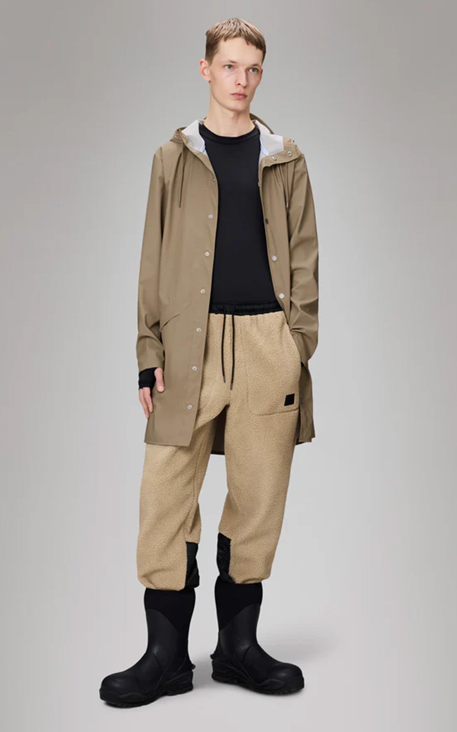 Imperméable Jacket 12020 mixte beige 3