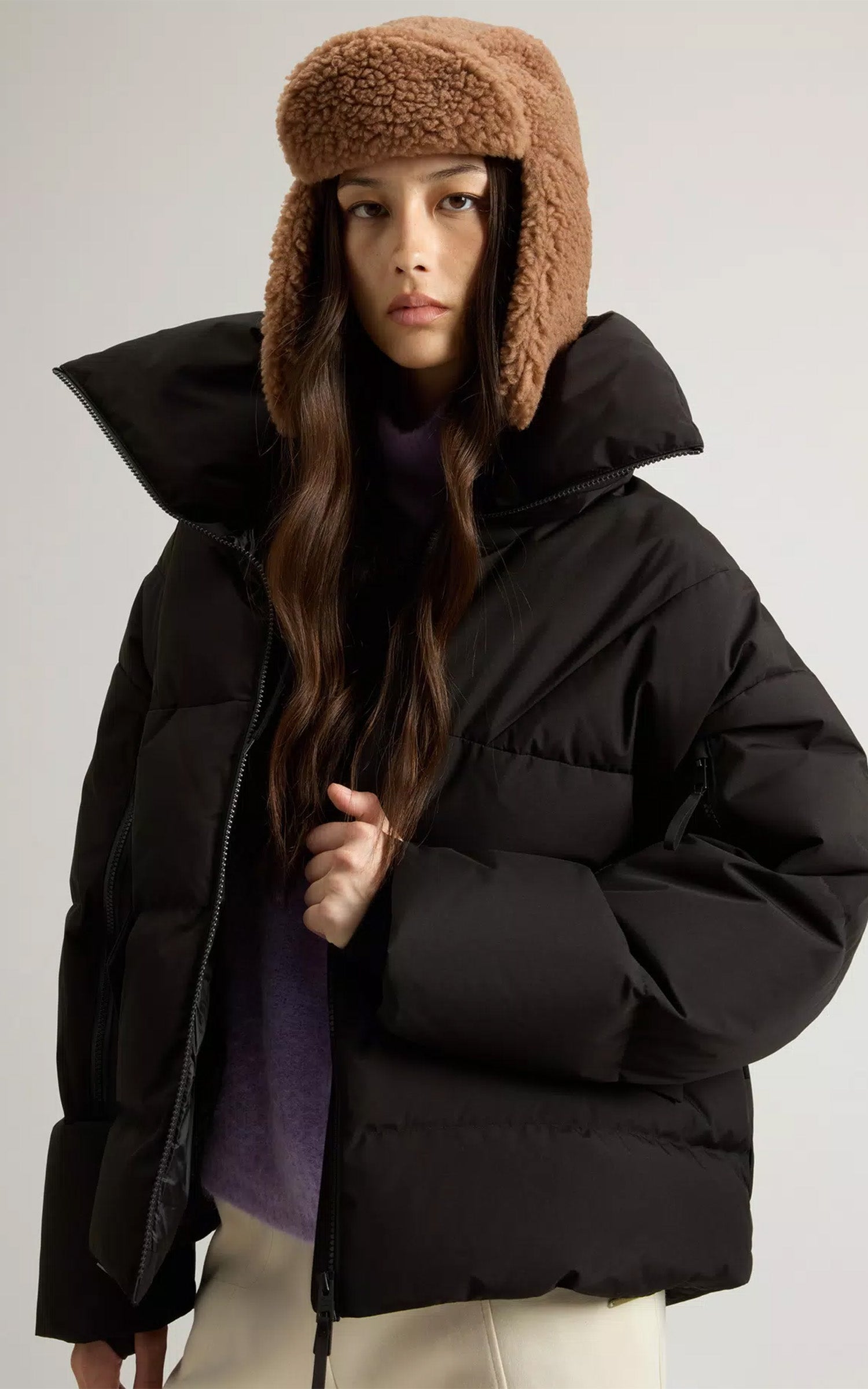 Doudoune oversize Windstopper noir 2