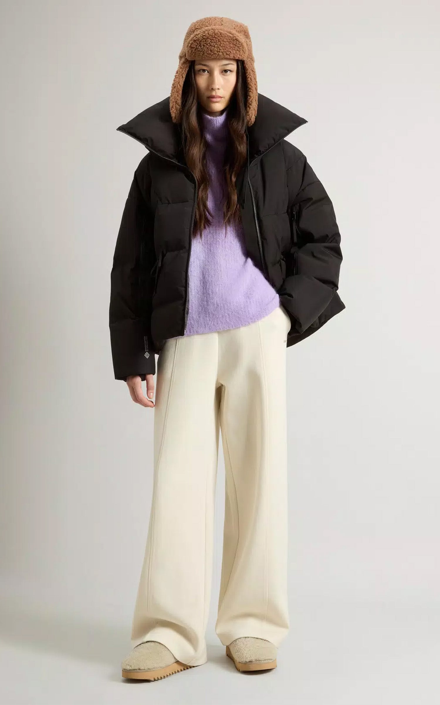 Doudoune oversize Windstopper noir 3