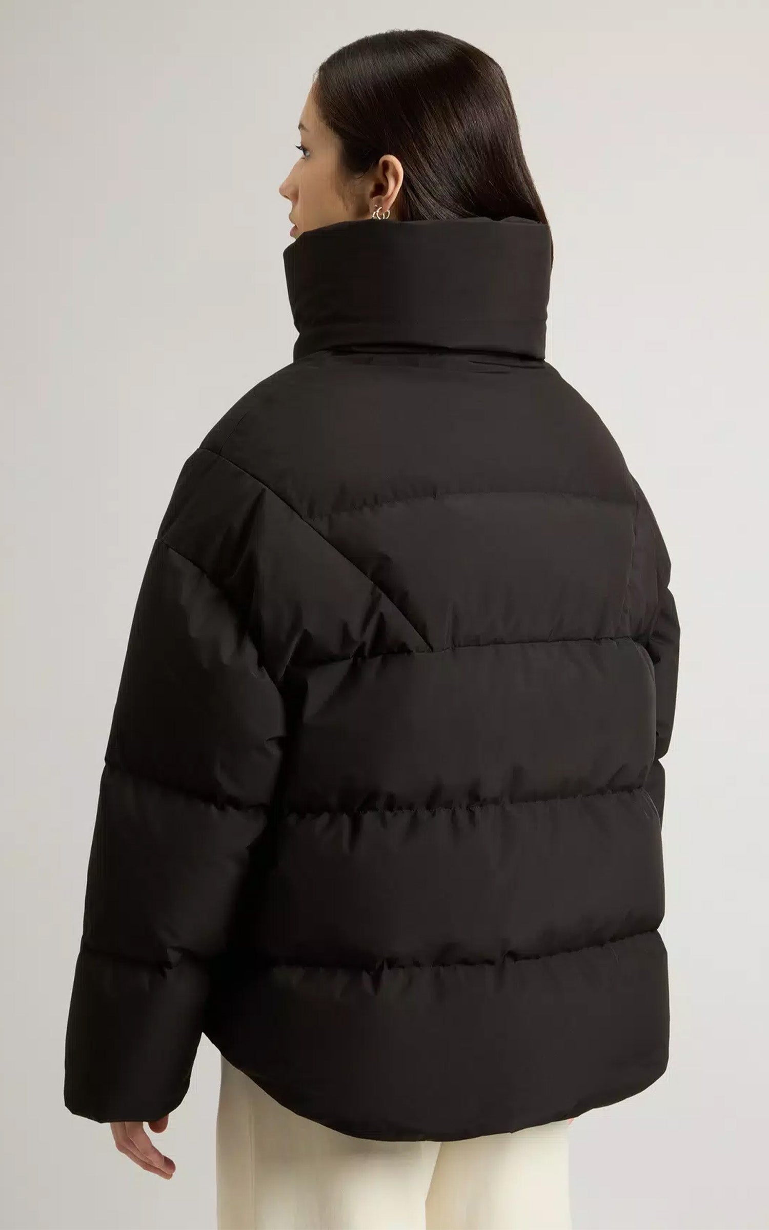 Doudoune oversize Windstopper noir 4