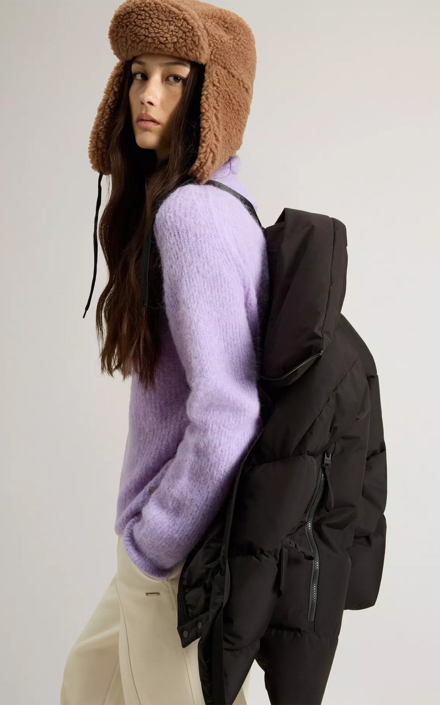 Doudoune oversize Windstopper noir 5