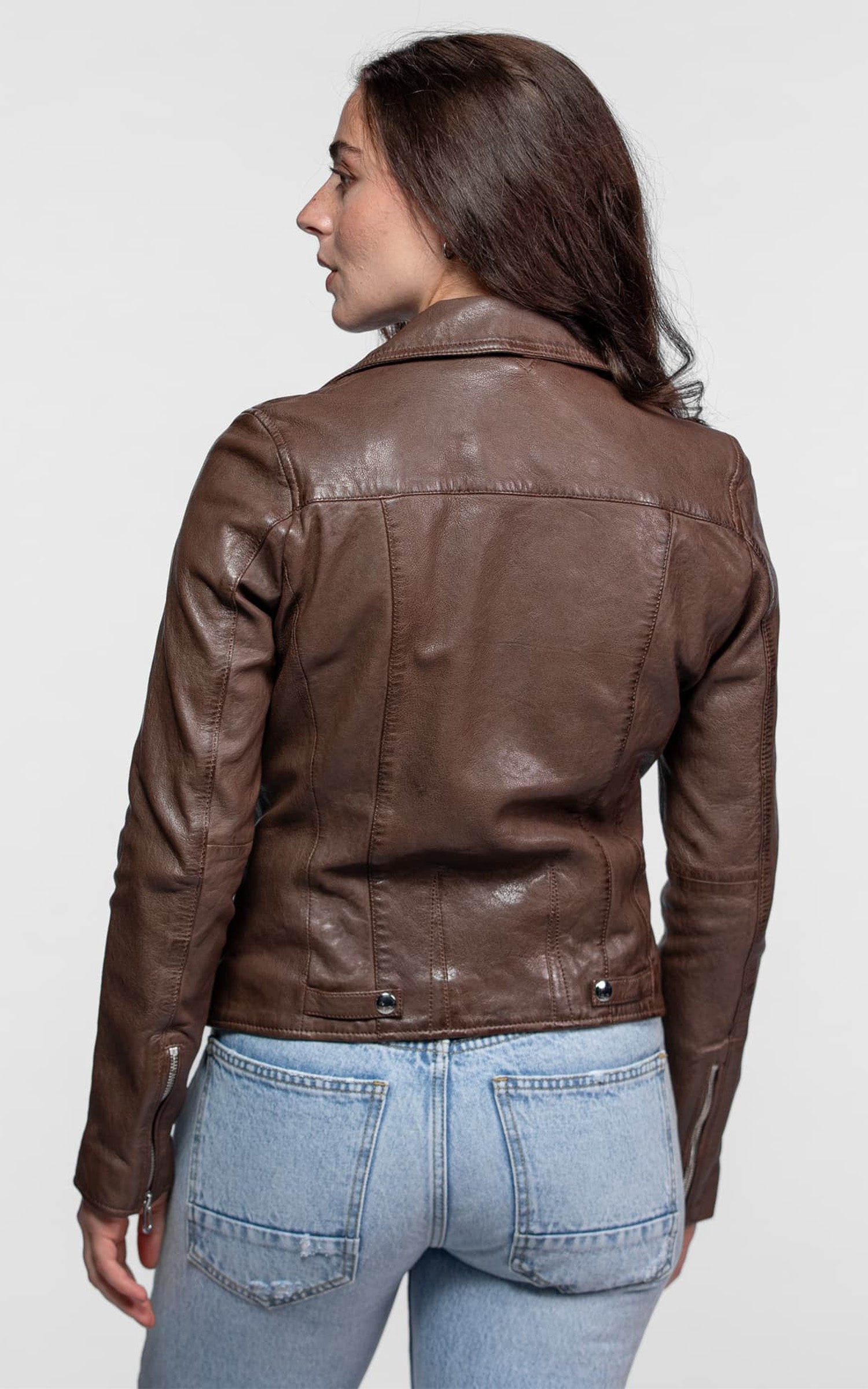 Perfecto cuir Olympe marron 4