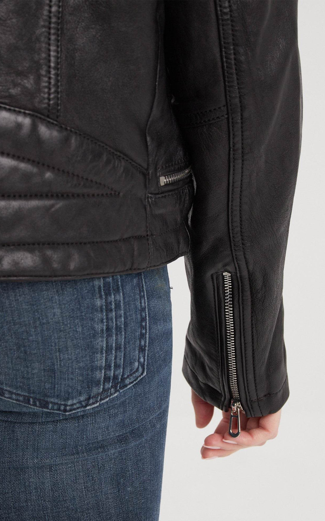 Perfecto cuir Lea noir