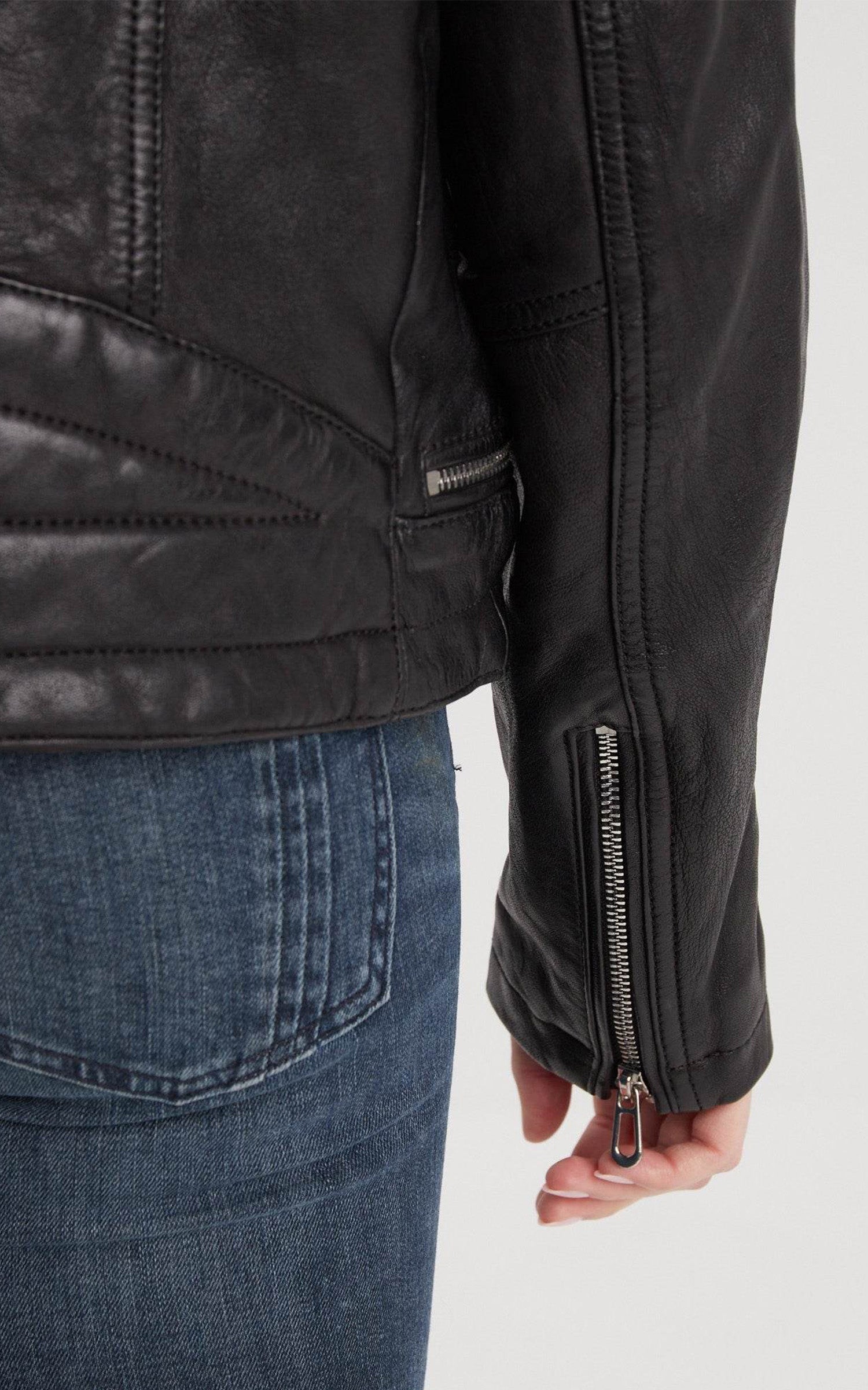 Perfecto cuir Lea noir 5