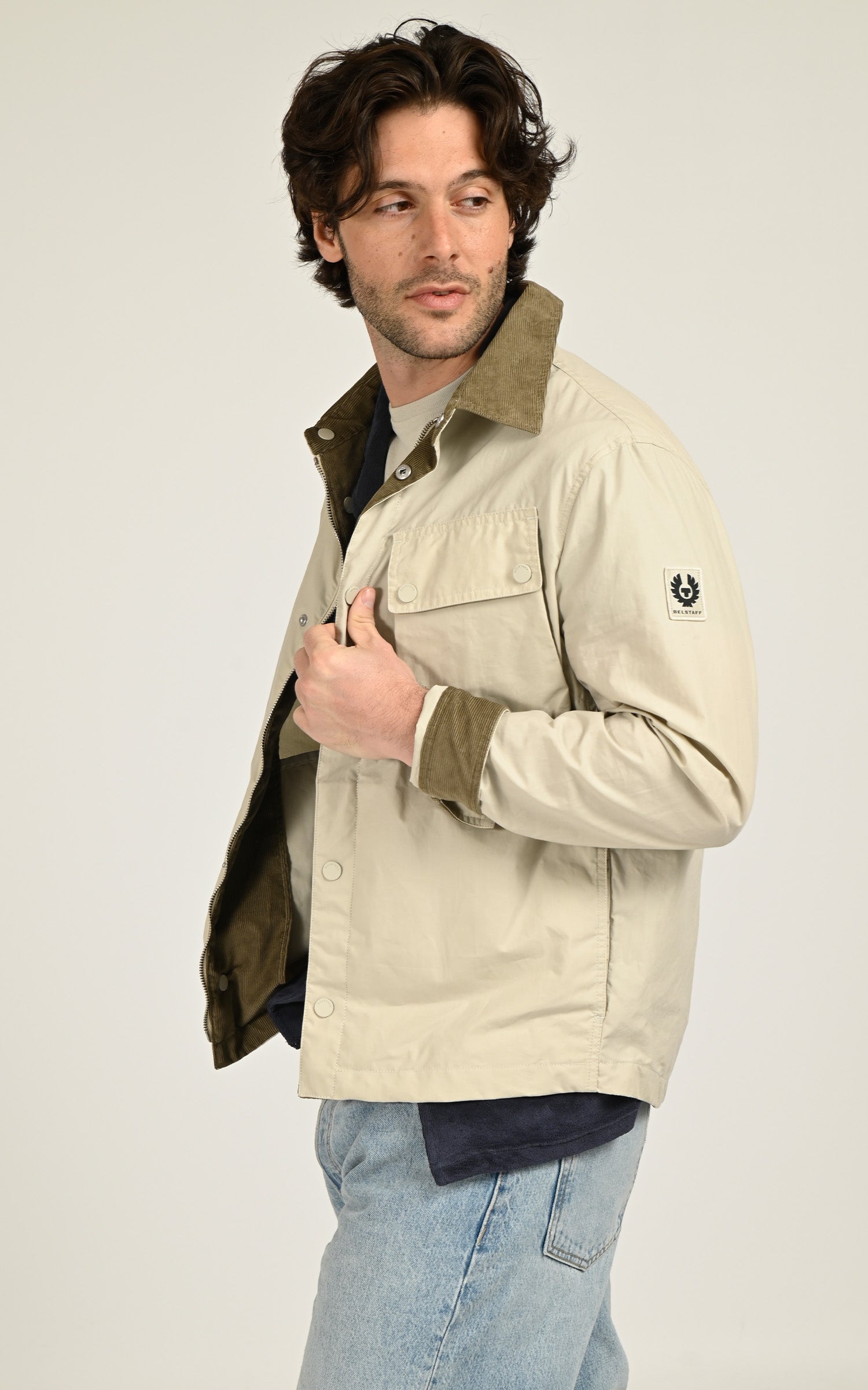 Belstaff beige Ground jacket - La Canadienne