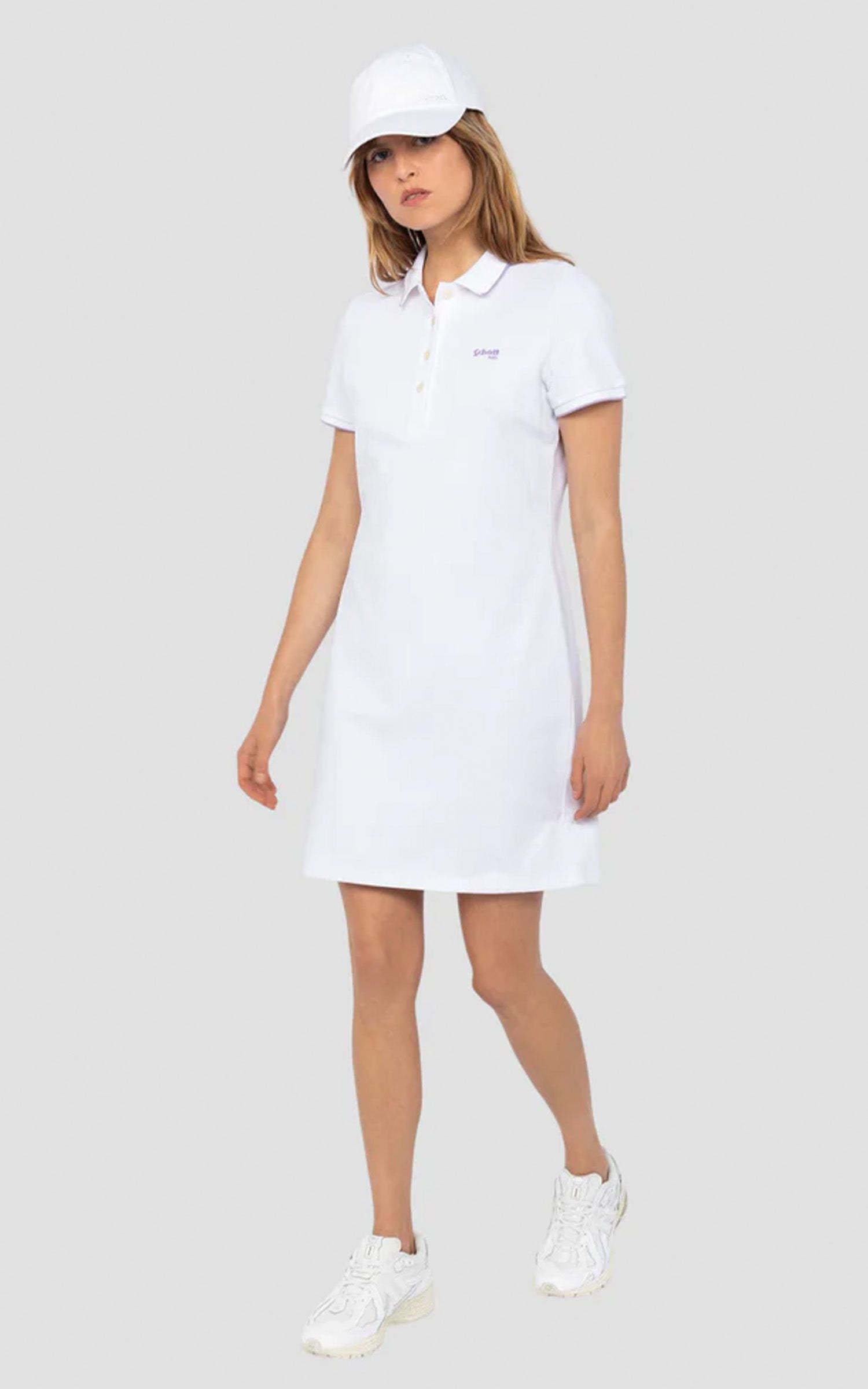 Vestido tenis ROBDANNAW blanco 1