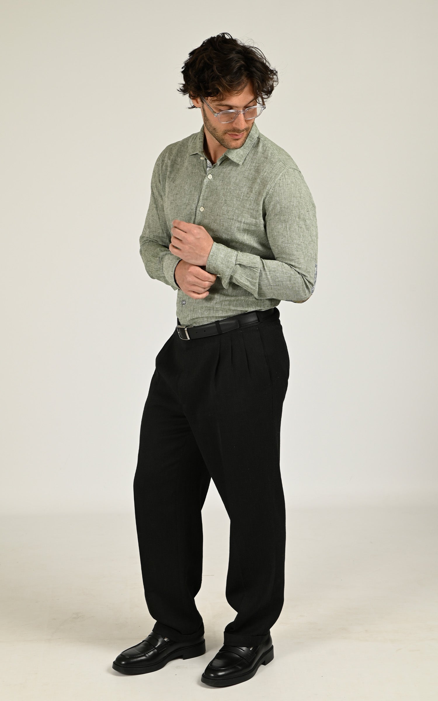 Chemise Hole 519 vert 2